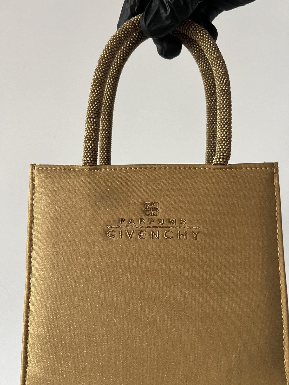 Givenchy Vintage Givenchy Parfums Handbag Small Yellow Paris Fashion Size ONE SIZE - 4 Thumbnail