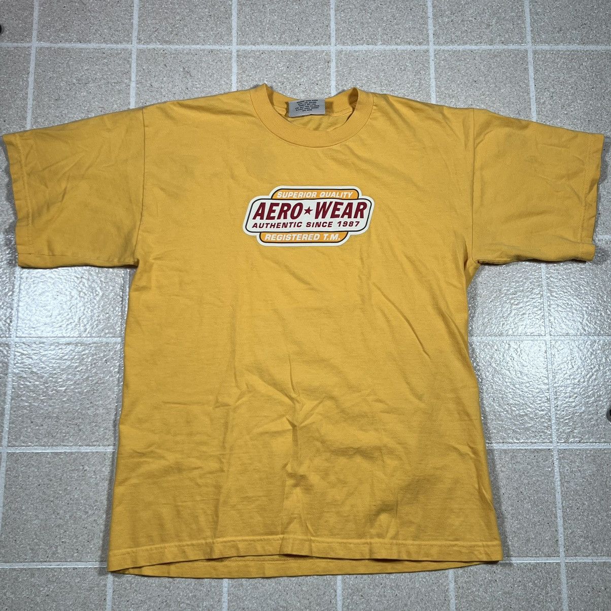 Aeropostale × Vintage AEROPOSTALE VINTAGE 90'S AEROGRAPHIC Logo SHORT SLEEVE TEE Size US M / EU 48-50 / 2 - 1 Thumbnail