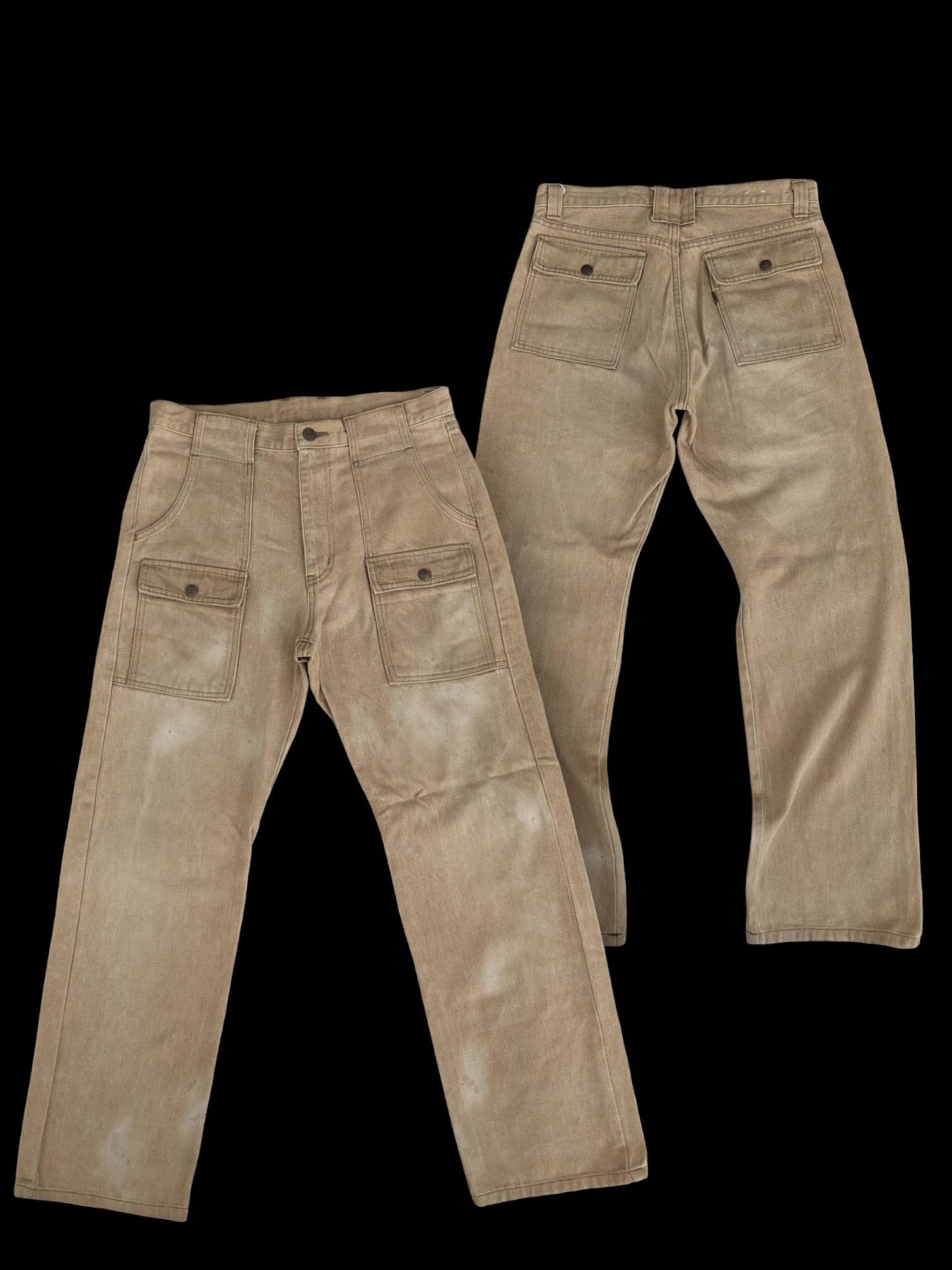 image of Hysteric Glamour Khaki Bush Pants in Brown, Men's (Size 31)