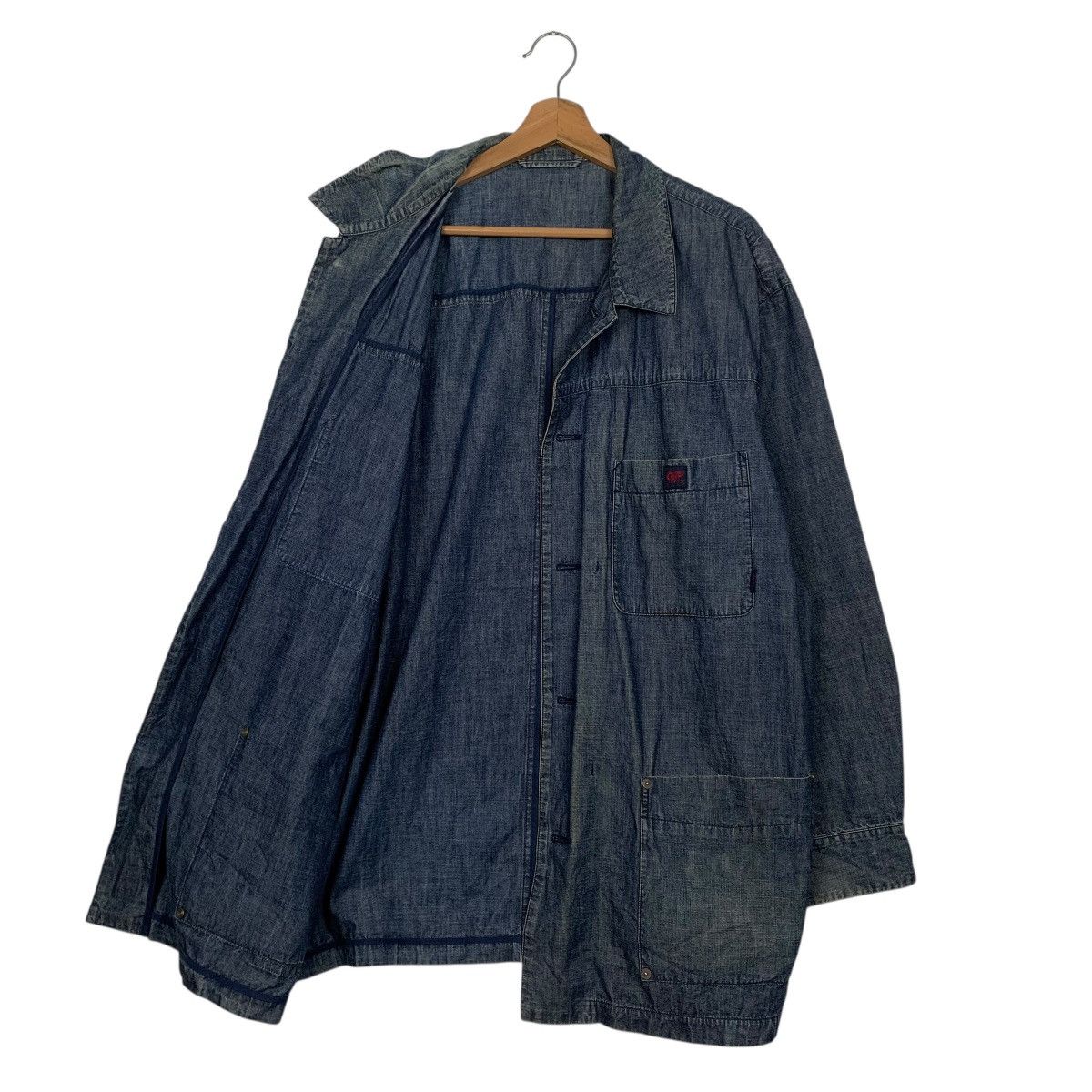 Japanese Brand Japanese Brand Papas Denim Jacket Size US XL / EU 56 / 4 - 9 Thumbnail