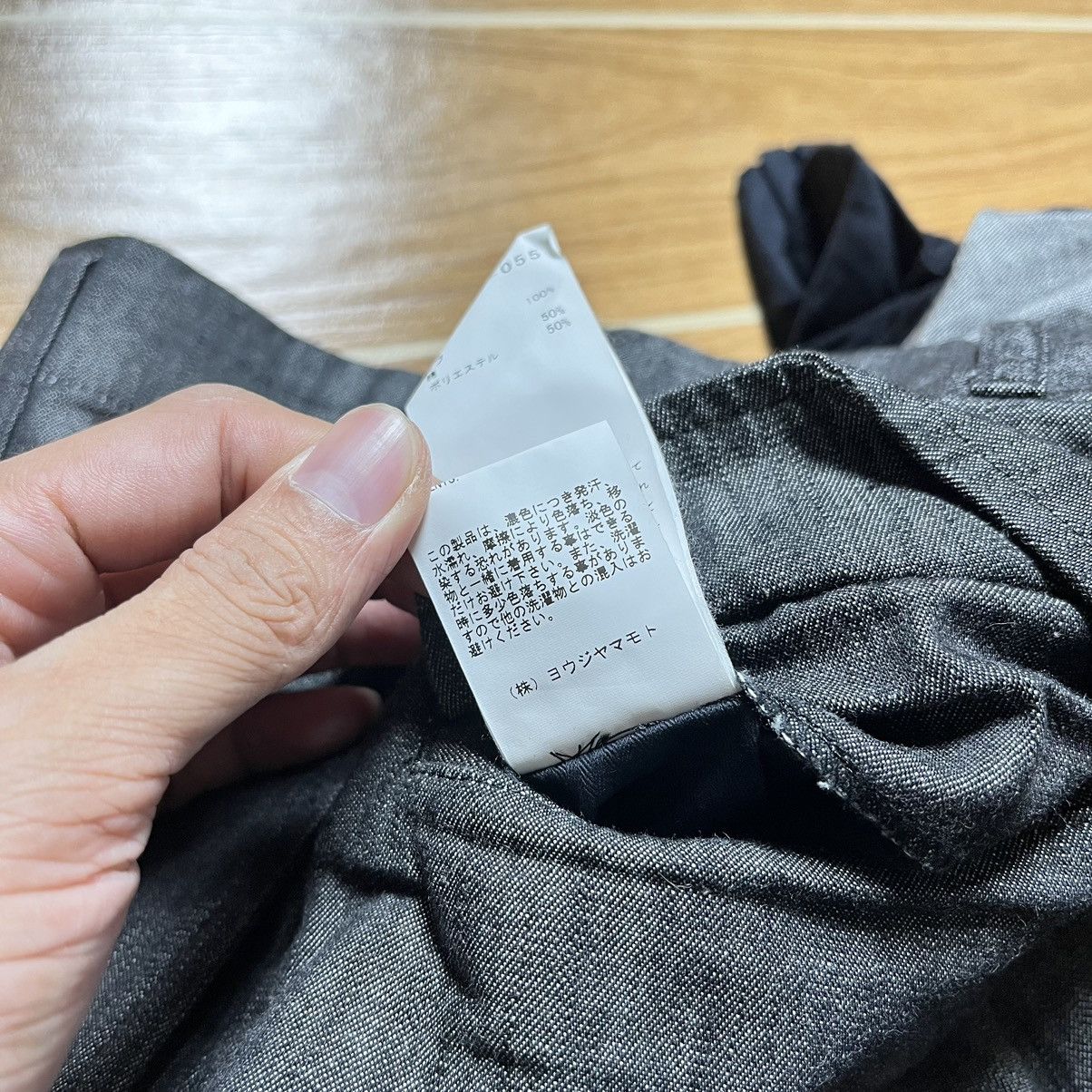 Yohji Yamamoto Yohji Yamamoto x La Vie En Noir Hybrid Ribbed Cuffs Pants Size US 30 / EU 46 - 19 Thumbnail