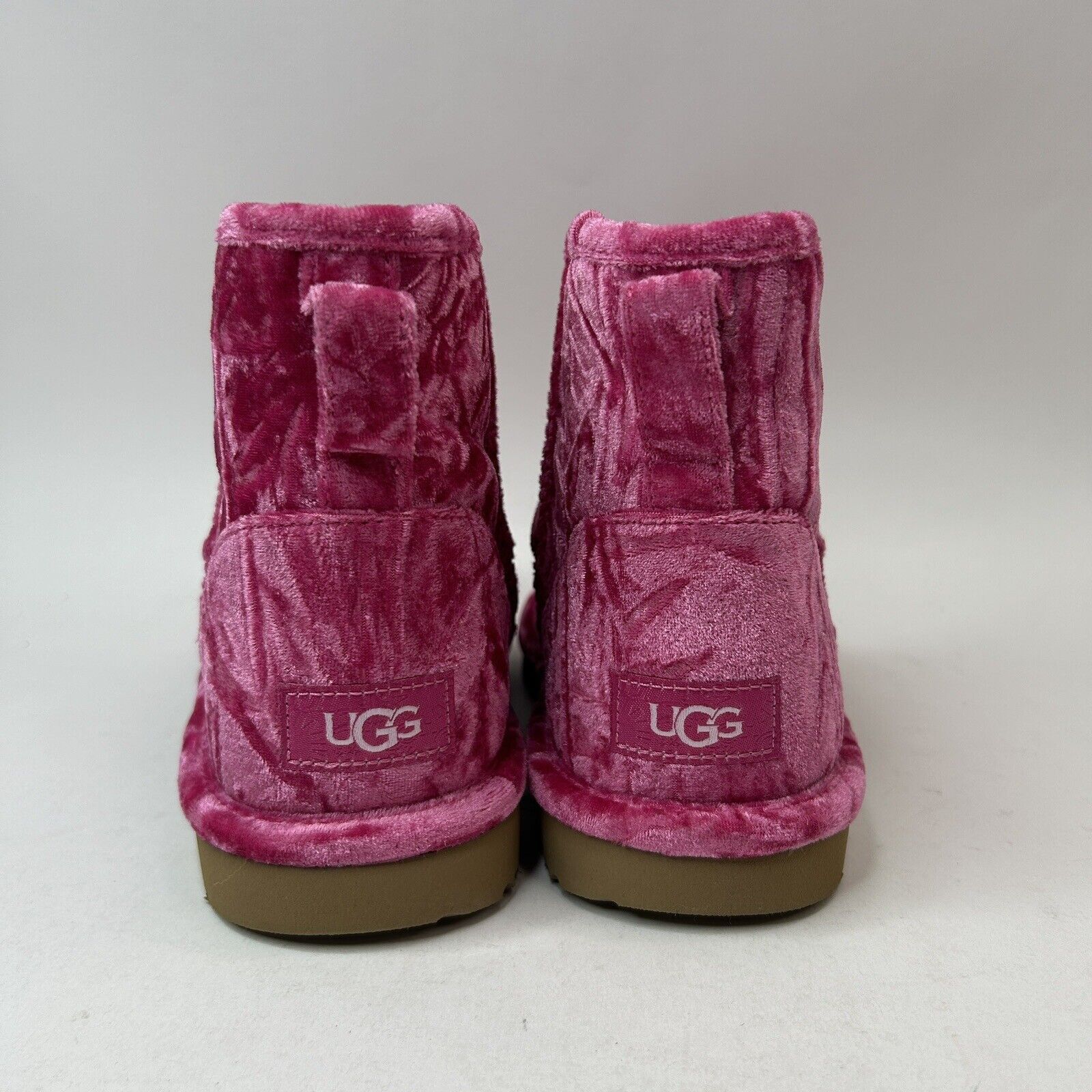 Ugg UGG Classic Mini II Pink 3 Velvet Boot “Raspberry Wool” 2023 Size US 7.5 / IT 37.5 - 4 Thumbnail