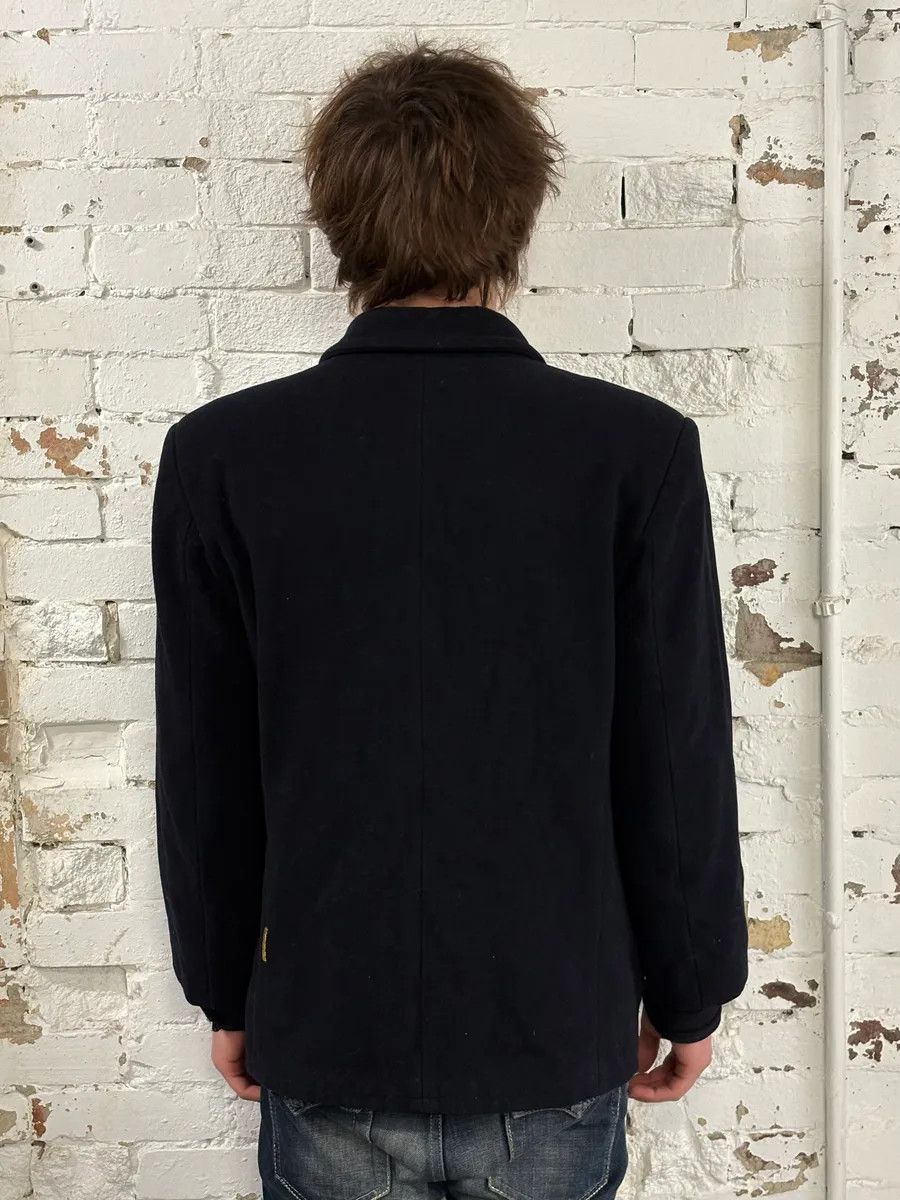 Armani 1990s Armani Navy Wool Caban Officer Jacket Size US S / EU 44-46 / 1 - 2 Thumbnail