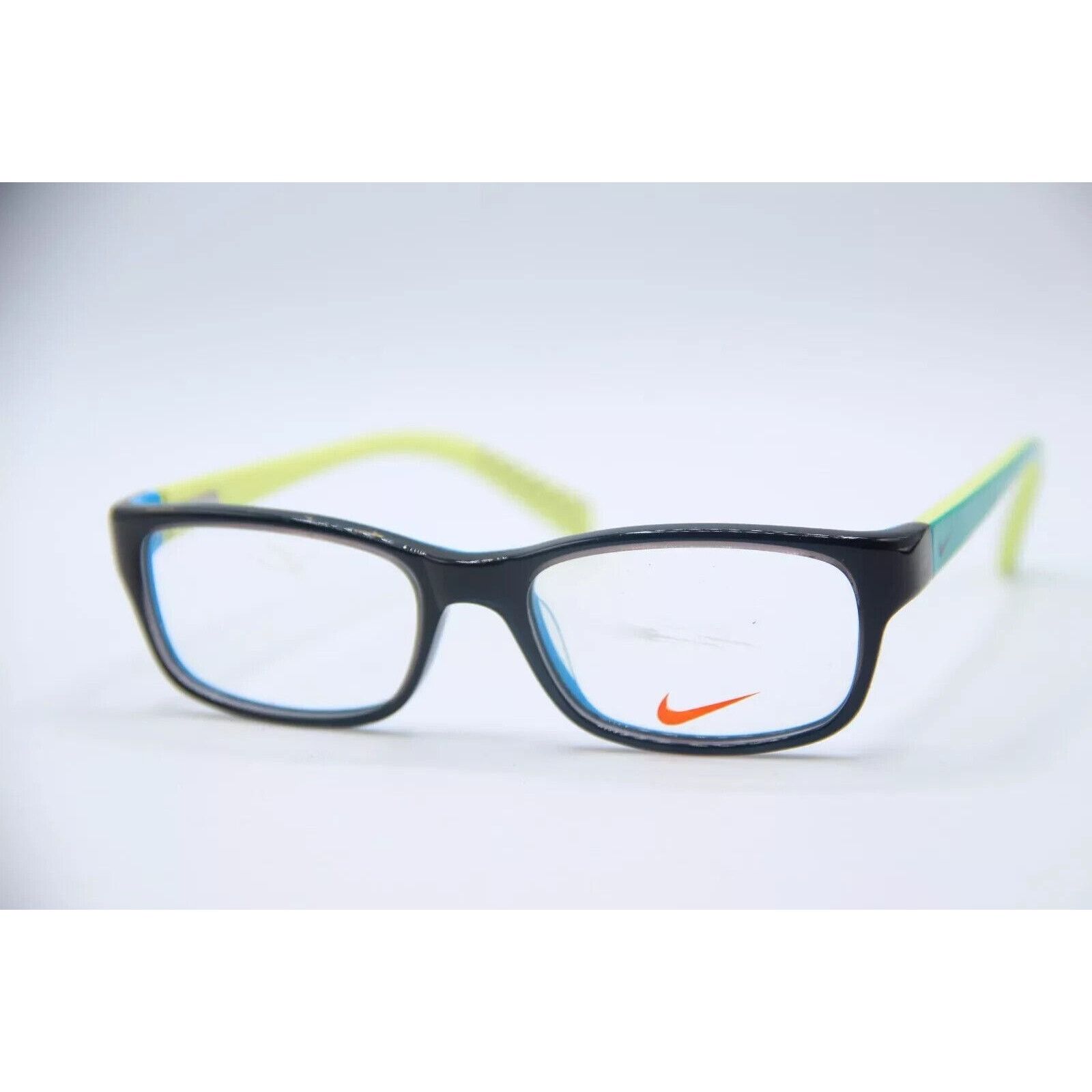 Nike NIKE 5513 085 GRAY BLUE GREEN EYEGLASSES FRAMES 48-16 Size ONE SIZE - 1 Thumbnail