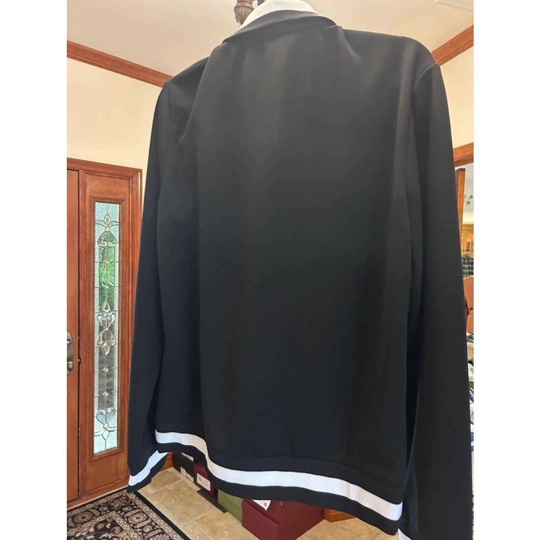 Gucci Gucci jersey technical, zip up jacket, web, trim, size m Size US M / EU 48-50 / 2 - 3 Thumbnail