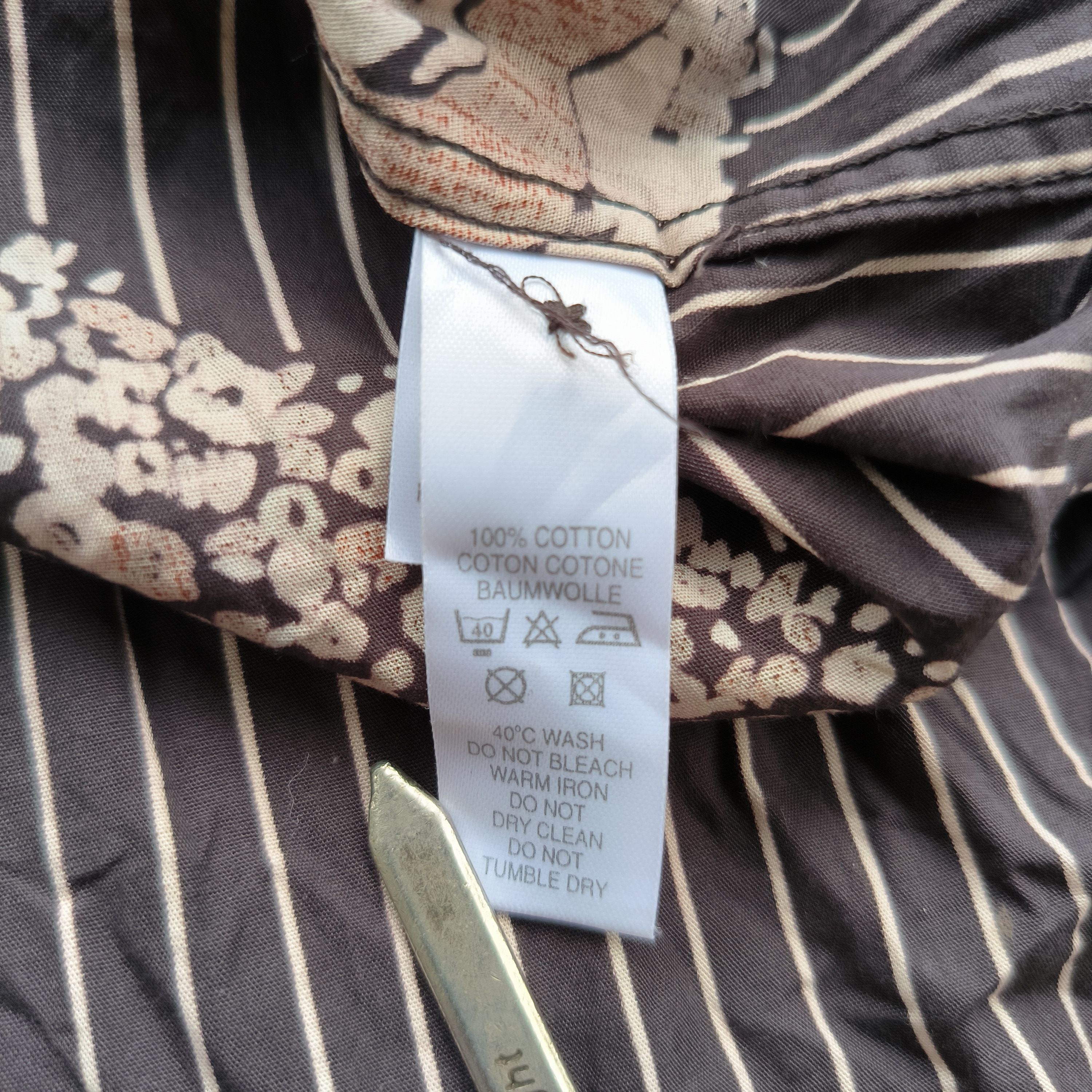 Paul Smith Paul Smith Floral Stripe Shirts Size US L / EU 52-54 / 3 - 4 Thumbnail