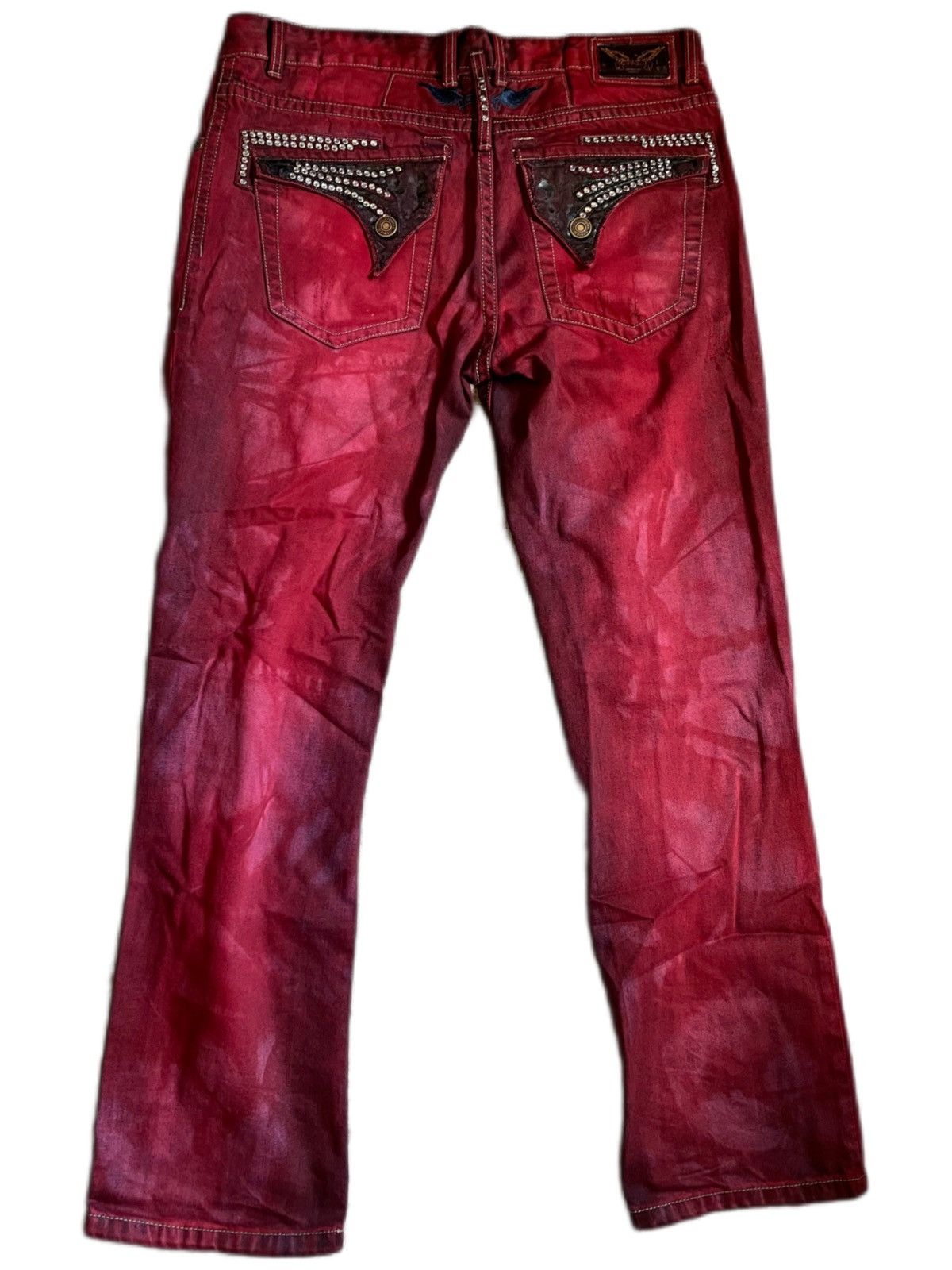 Robins Red jeans. fashion 38×30