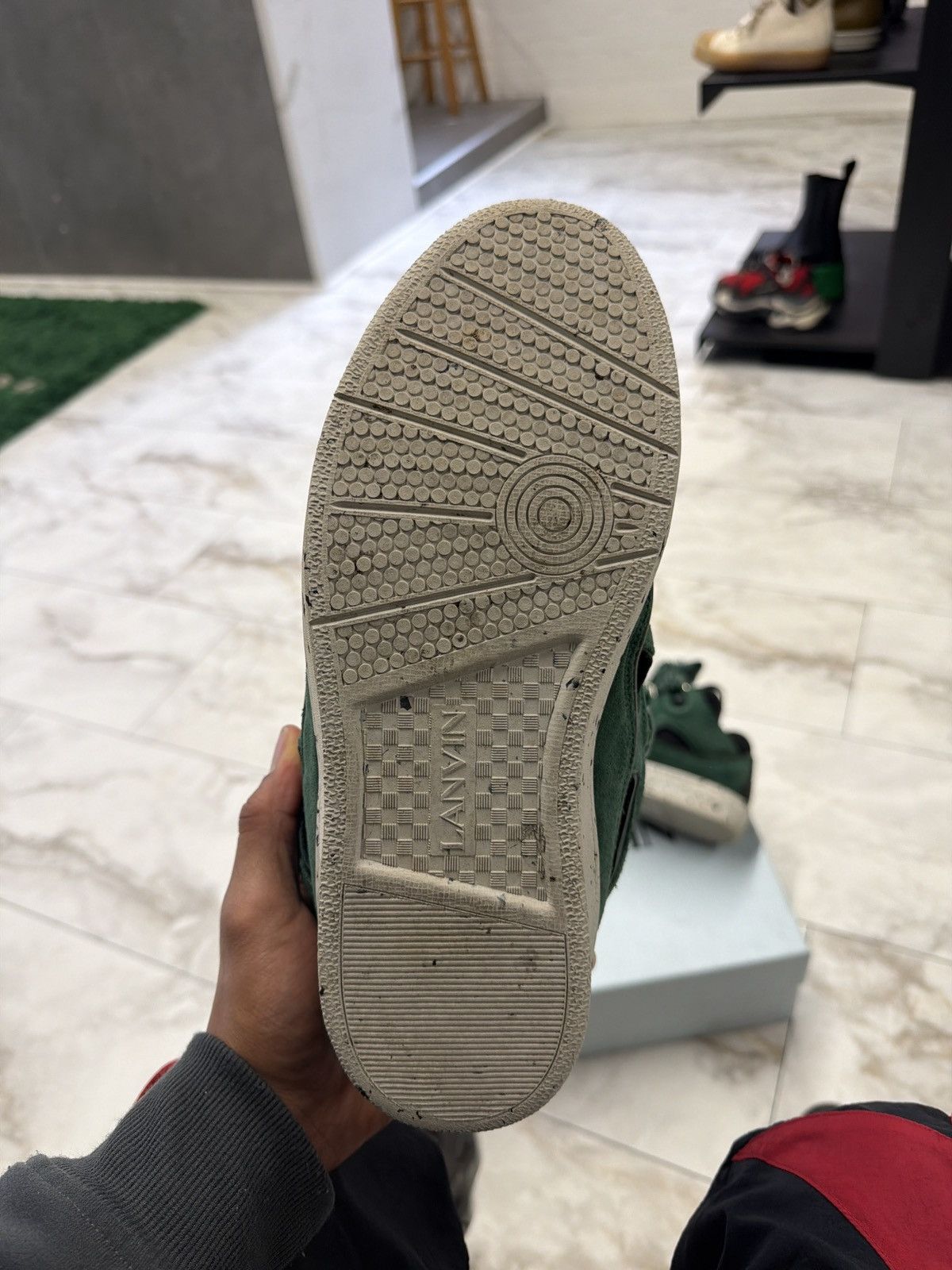 Lanvin Lanvin Curb Green Black Size US 9.5 / EU 42-43 - 5 Thumbnail