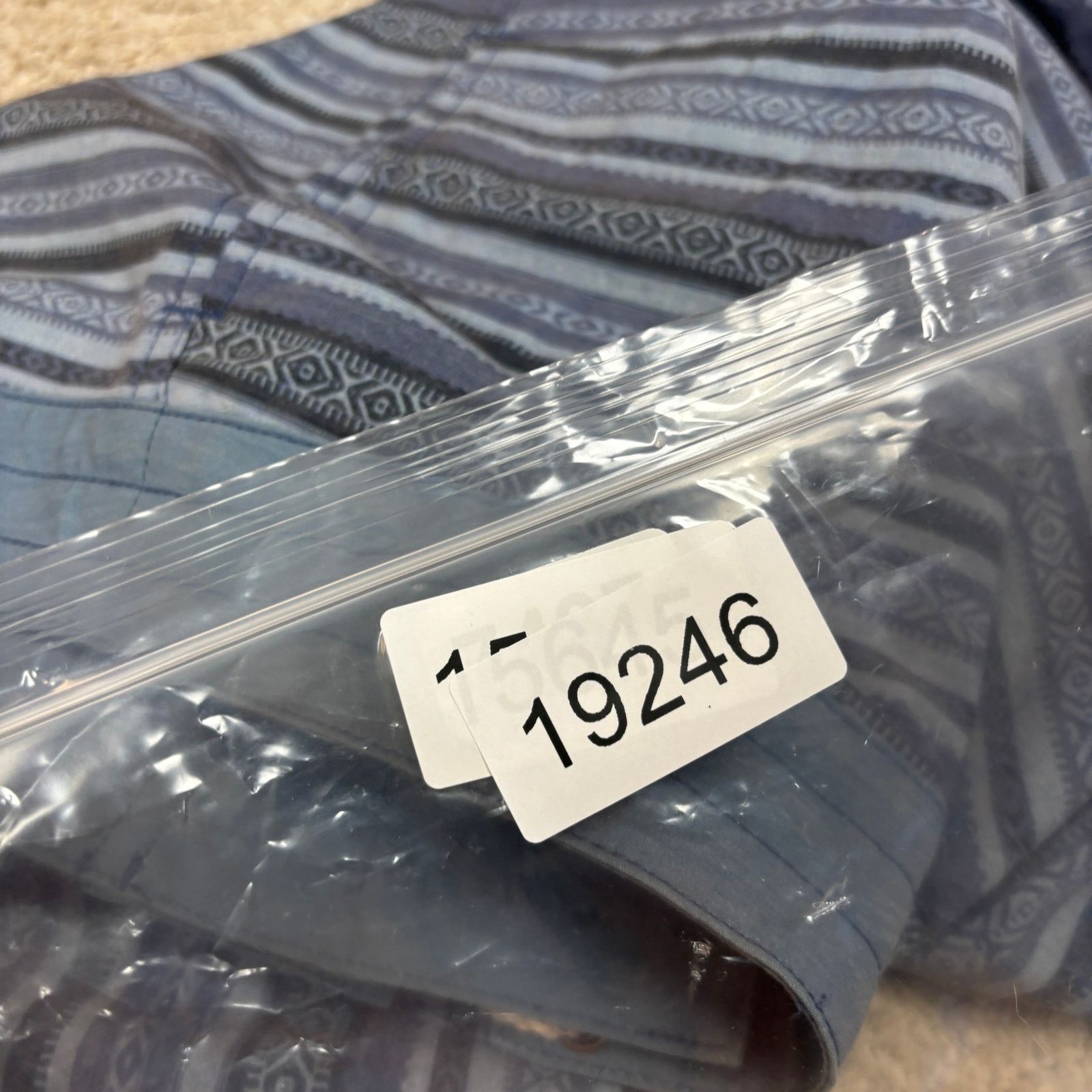 Faherty Faherty Classic 7" Board Short Blue Falls Ikat Men's 35 Surf Size US 35 - 8 Thumbnail