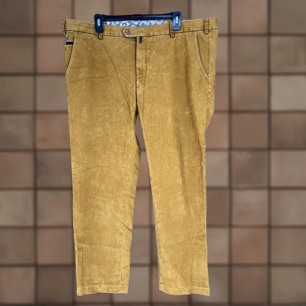 Velvet Meyer Velvet Pants Mustard 40x30 Men’s Velvet Chino Bonn Belt Button Closure City Hipster Motorcycle Rock Southwestern Germany Mens Size US 40 / EU 56 - 1 Thumbnail