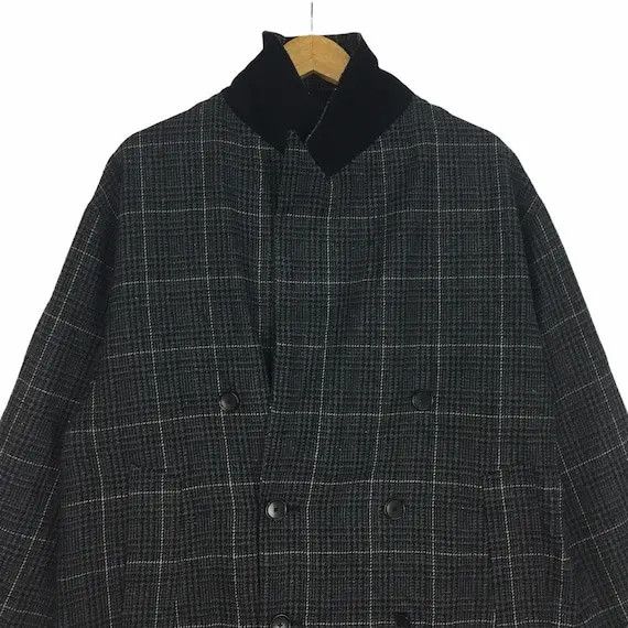 BEAUTY&YOUTH × United Arrows BEAUTY & YOUTH United Arrows Checked PeaCoat Parka Jacket Size L / US 10 / IT 46 - 3 Thumbnail