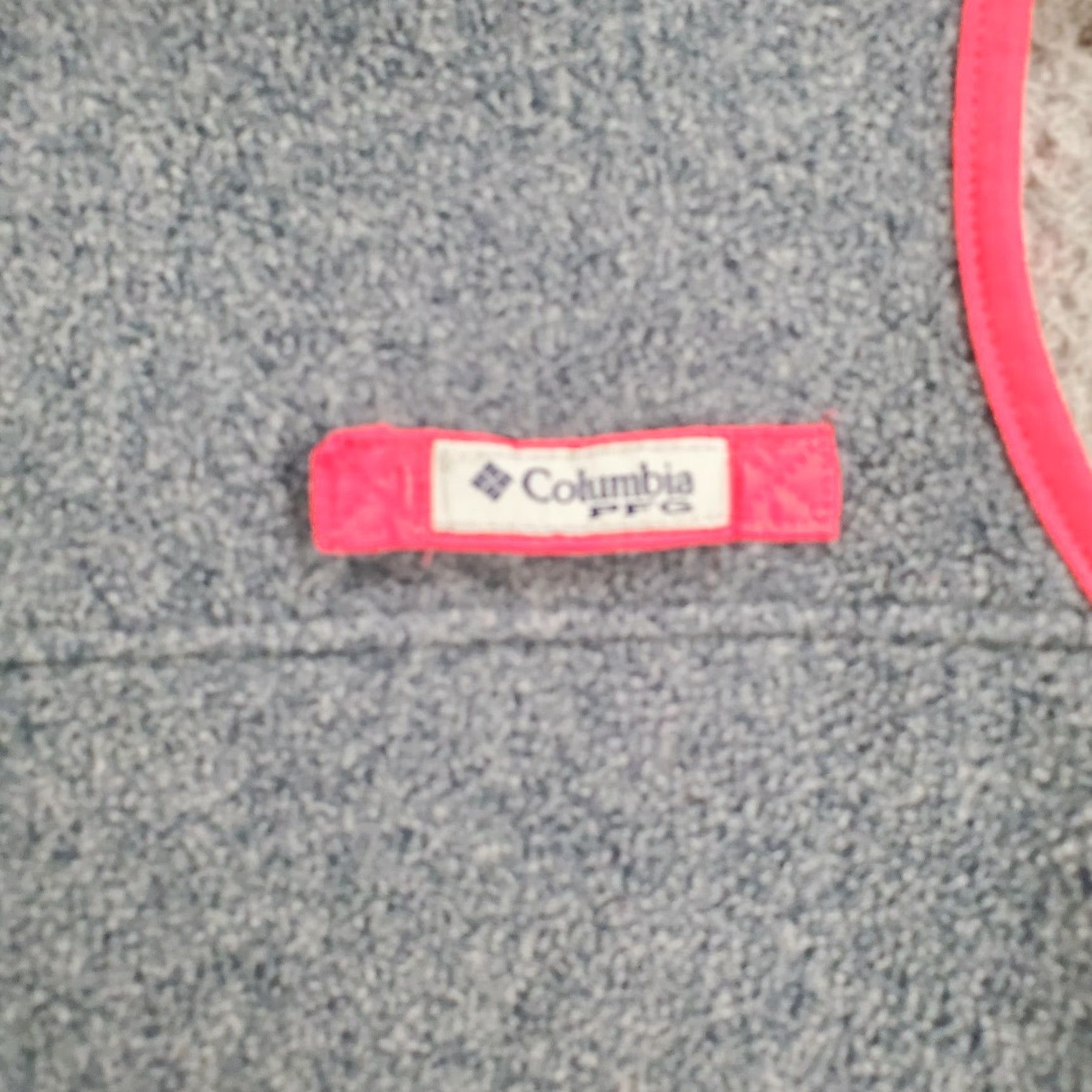Vintage Columbia Vest Jacket Fleece Gray Size Medium PFG Outdoor Performance Zipper Pockets Regular Women Size M / US 6-8 / IT 42-44 - 3 Thumbnail