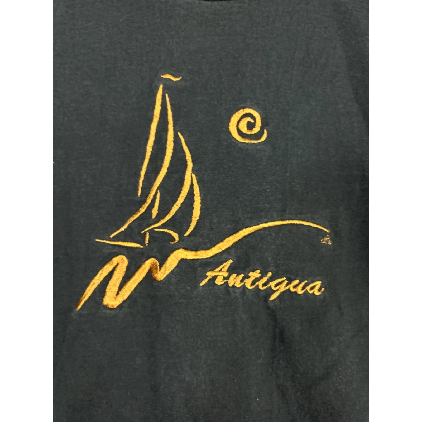 Anvil VINTAGE Anvil T-Shirt Mens L Black 7” Short Sleeve Cotton USA Antigua Tag Metal Theme Size US L / EU 52-54 / 3 - 2 Thumbnail