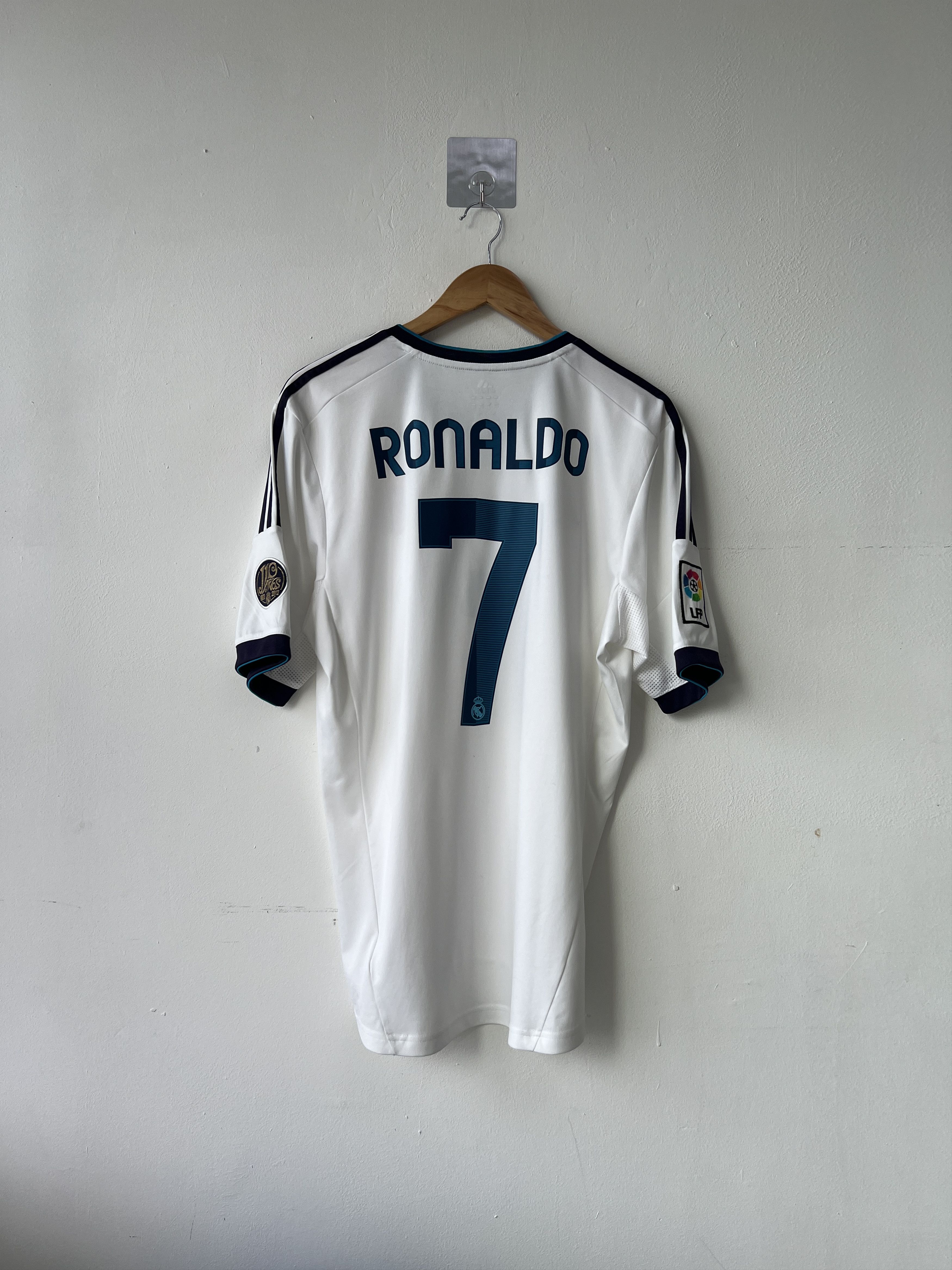 Adidas (L) Real Madrid 2012-13 Home Kit Ronaldo #7 Size US L / EU 52-54 / 3 - 1 Thumbnail
