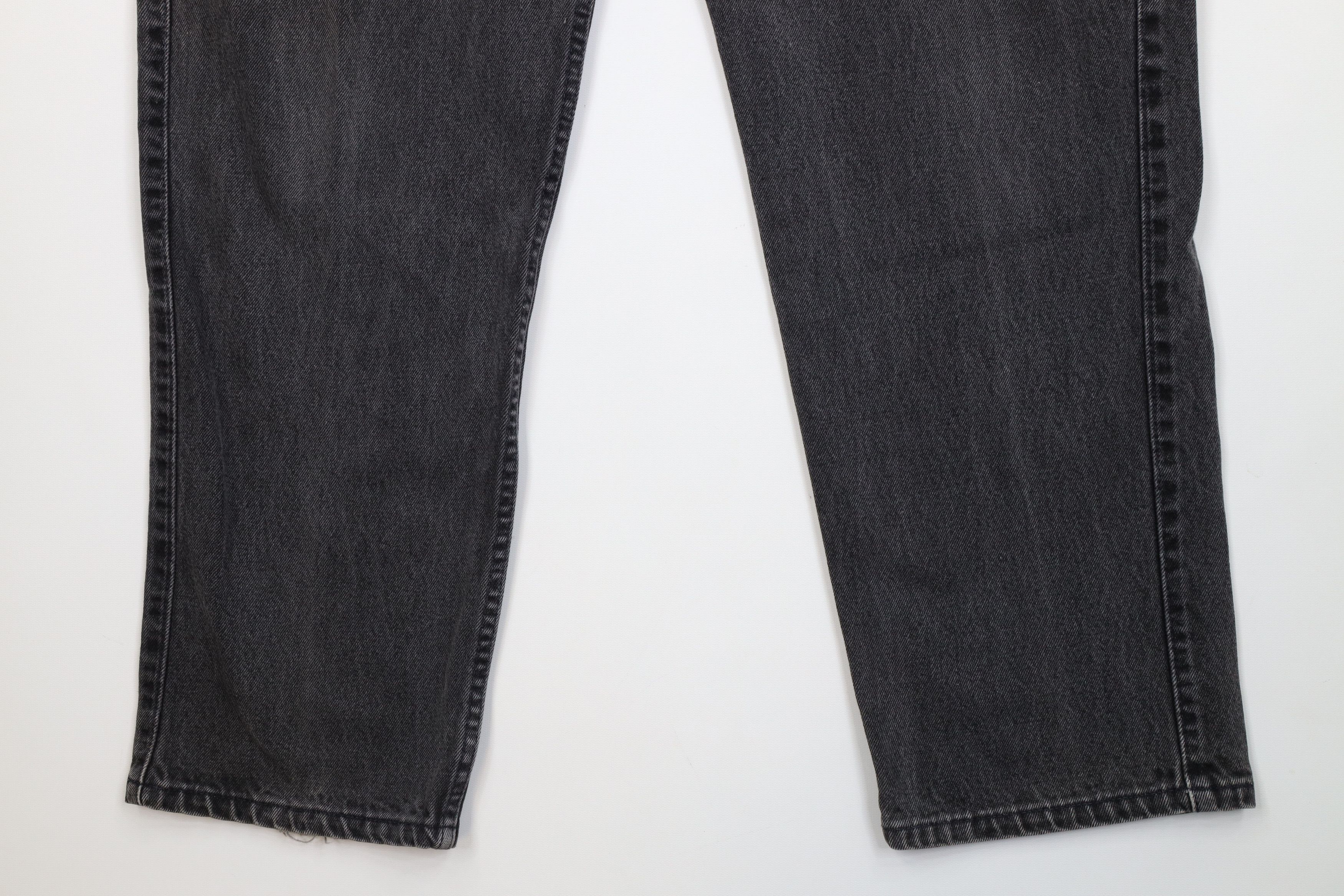 Levi's Vintage 90s Levis 540 Relaxed Fit Denim Jeans Black USA Size US 38 / EU 54 - 4 Thumbnail