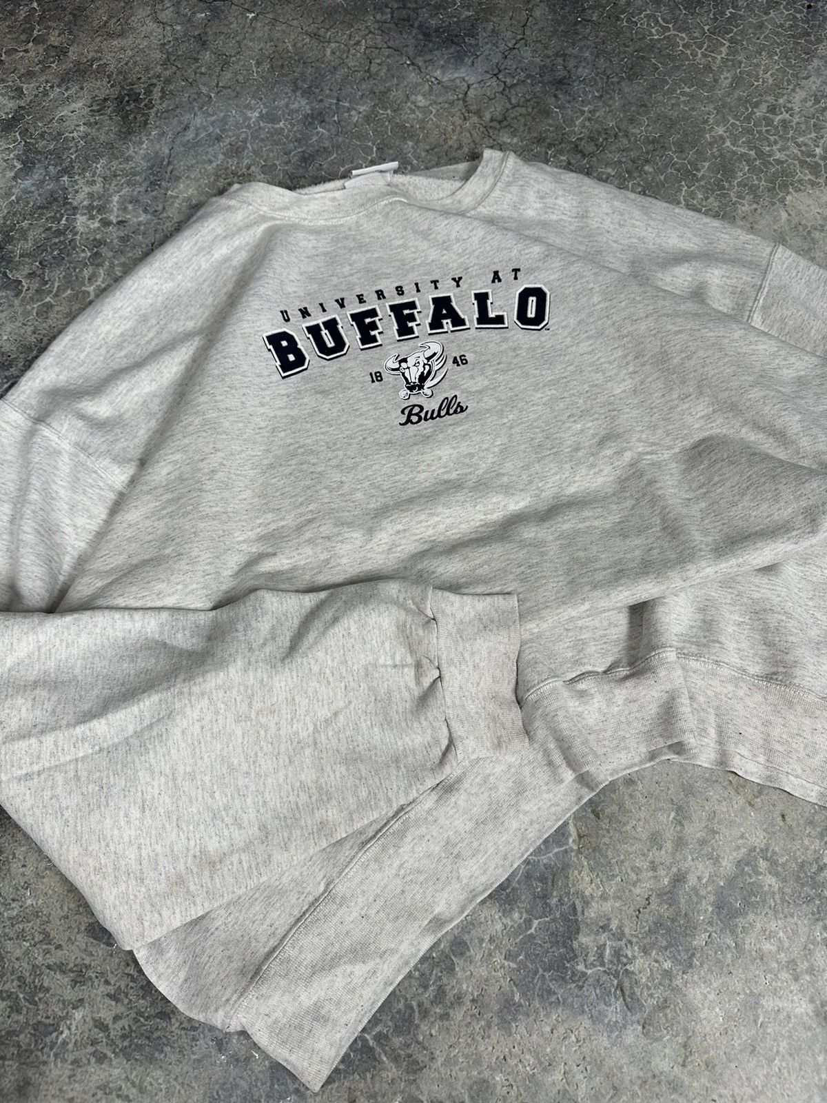 Champion × Vintage Vintage Buffalo U Crewneck Size US XL / EU 56 / 4 - 5 Thumbnail