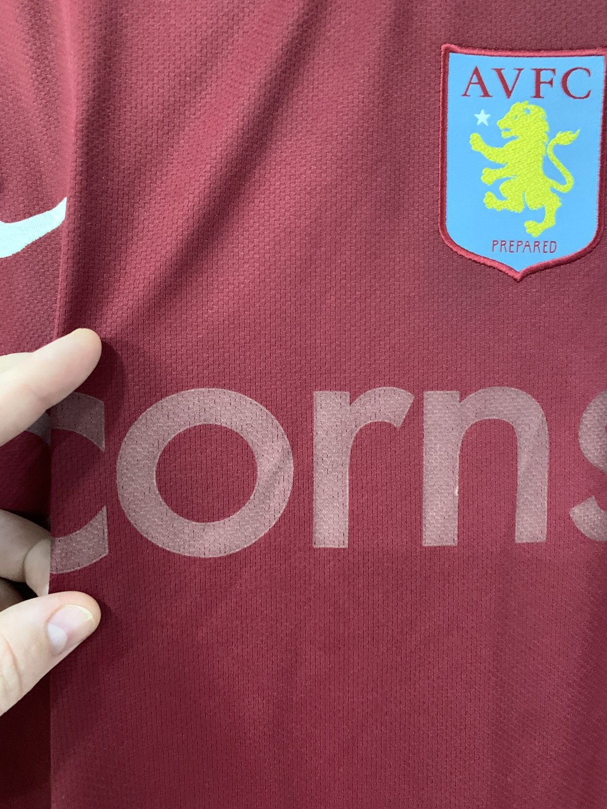 Vintage Aston Villa 2009 Home Football Shirt Nike Soccer Jersey M Size US M / EU 48-50 / 2 - 6 Thumbnail