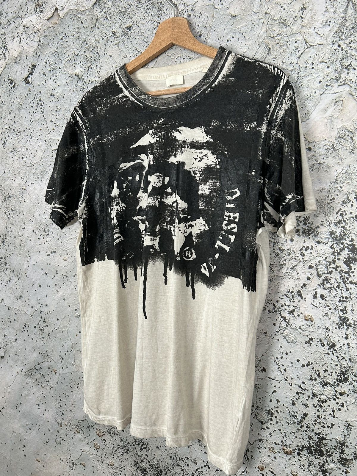 Diesel Vintage Diesel Y2K Graphic Tee Punk Rock Grunge Rare Size US M / EU 48-50 / 2 - 2 Thumbnail