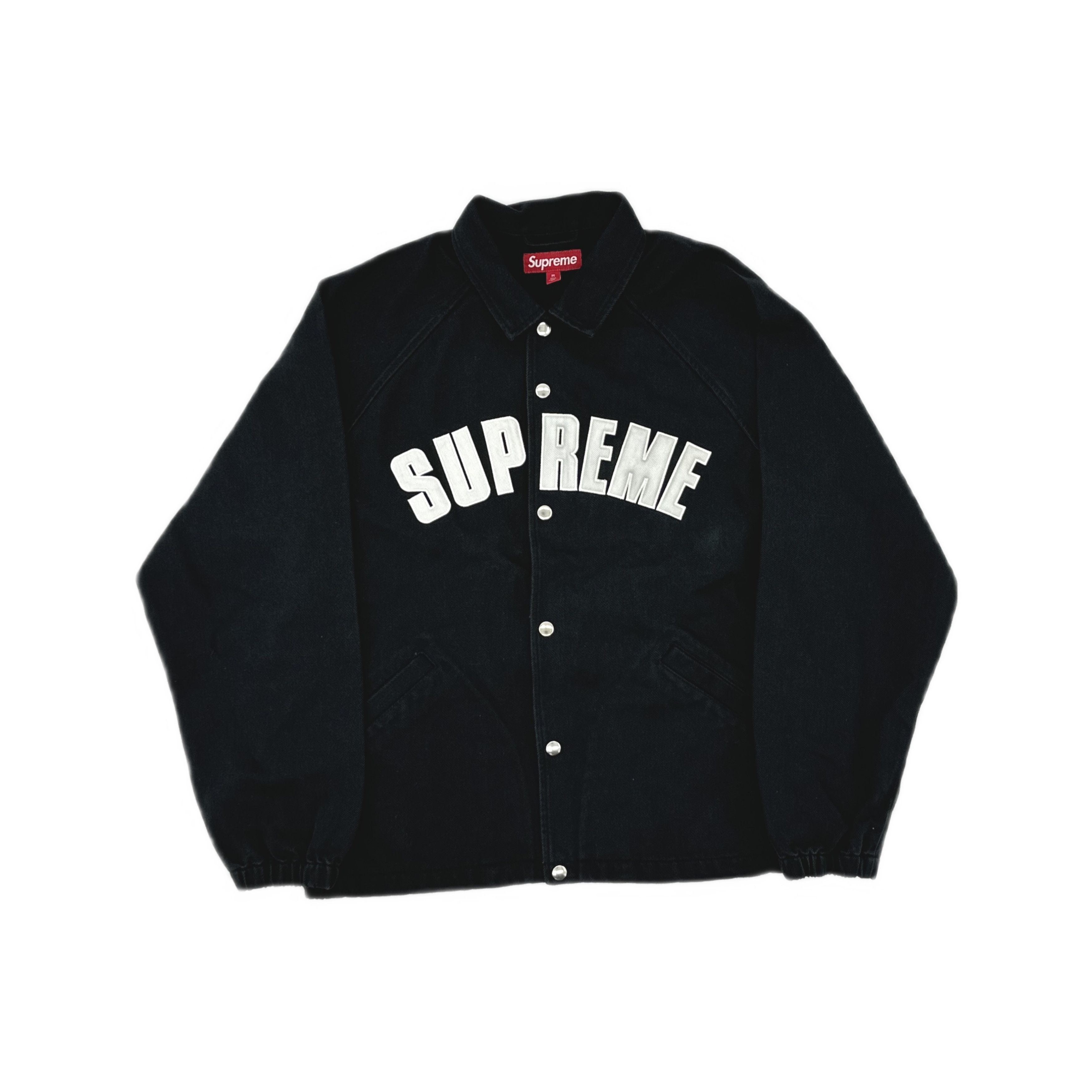 Supreme Supreme Twill Logo Coach Jacket Size M Size US M / EU 48-50 / 2 - 1 Thumbnail