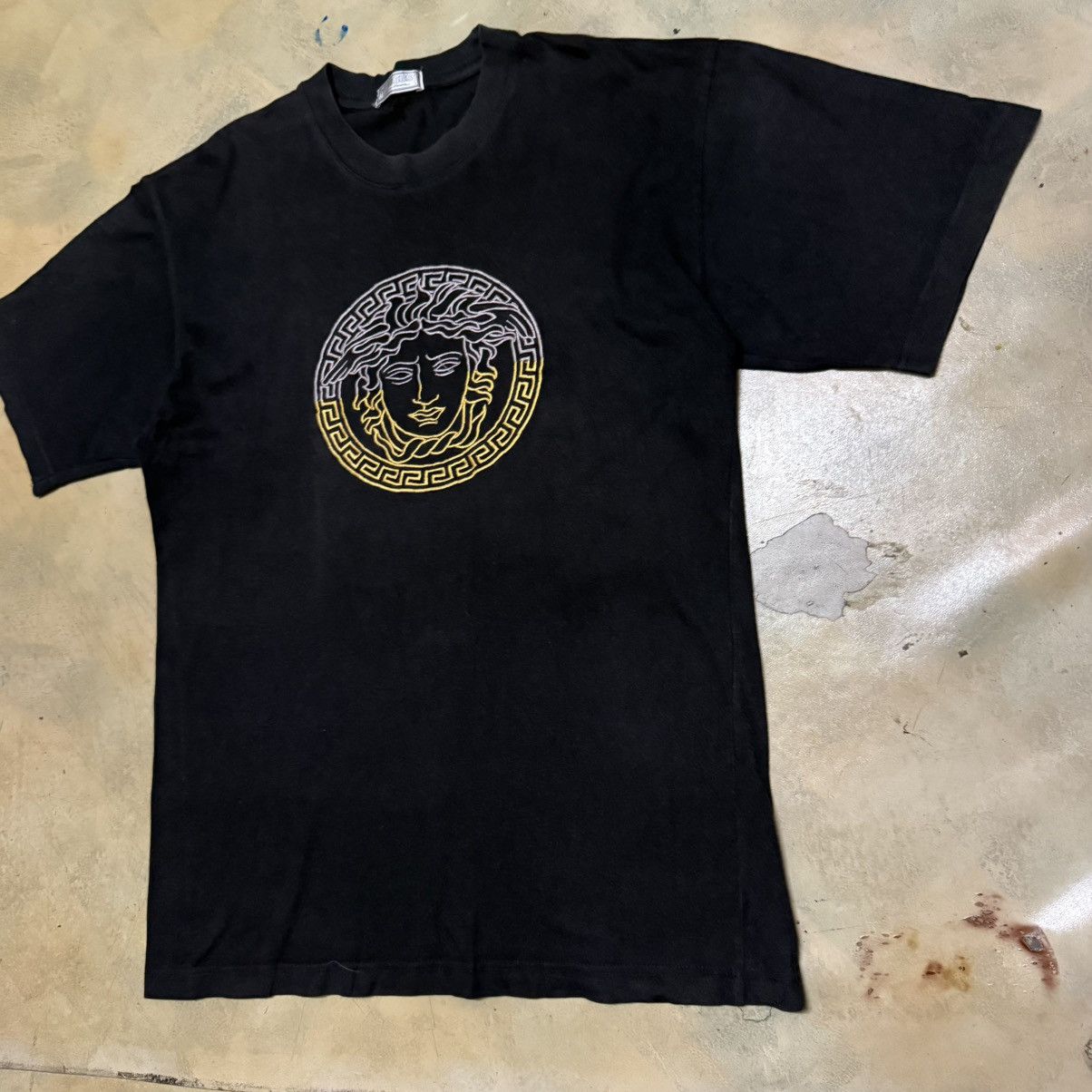Versus Versace Versus Gianni Versace Big Logo T Shirt Size US L / EU 52-54 / 3 - 2 Thumbnail