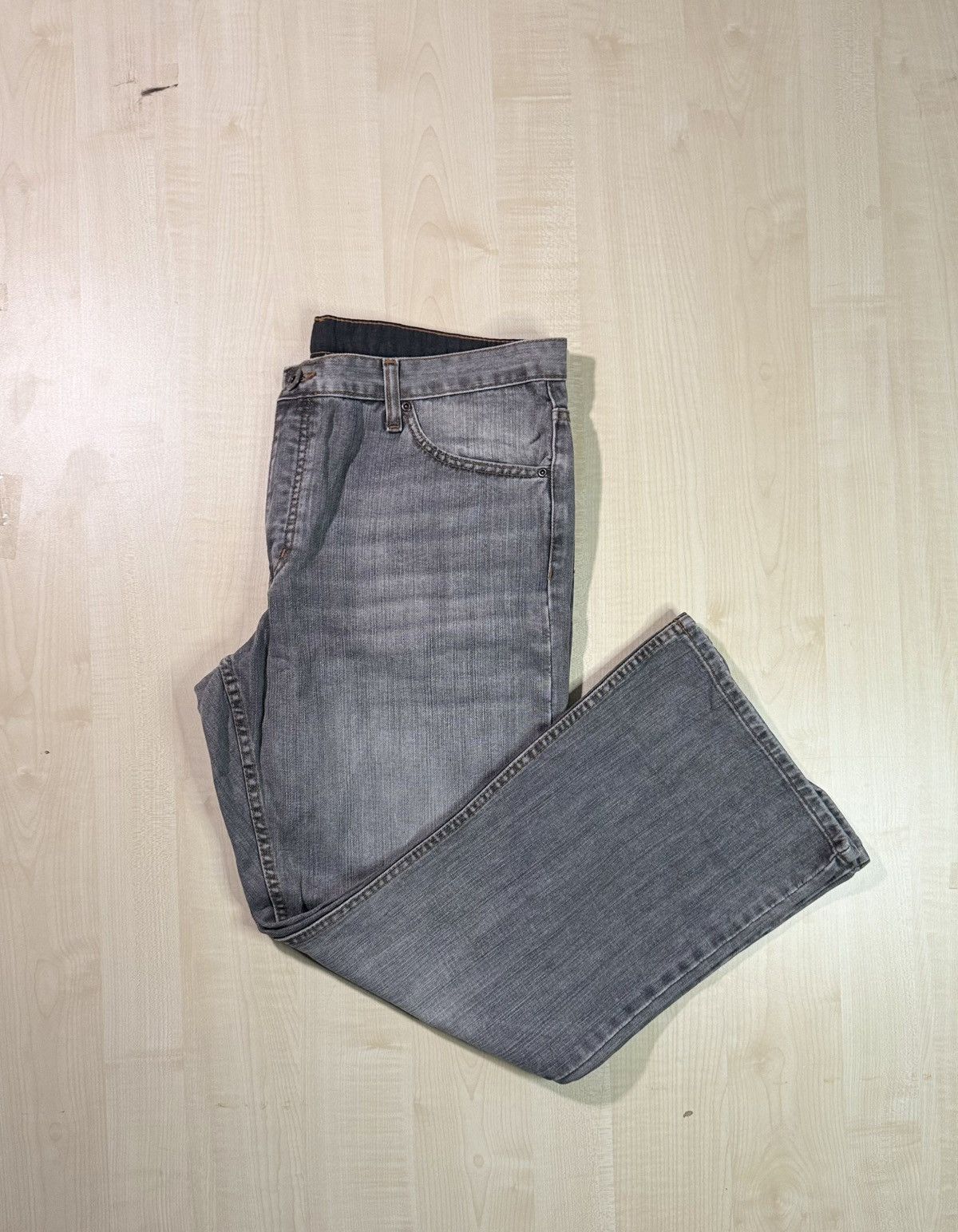 Burton Y2K Bootcut Jeans 36x28 Light Grey Faded Burton Size US 36 / EU 52 - 4 Thumbnail