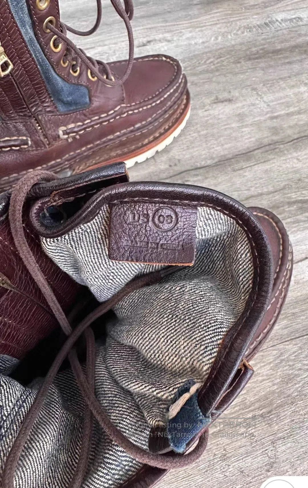 Visvim VISVIM ICT GRIZZLY BOOTS INDIGO -yw. Size US 8 / EU 41 - 3 Thumbnail