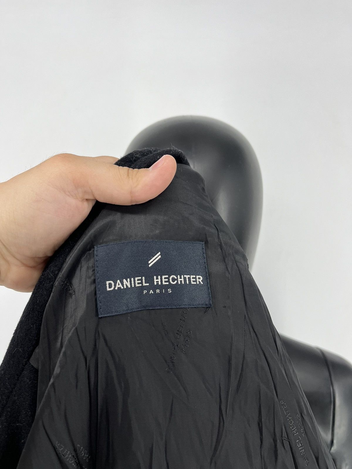 Daniel Hechter Daniel Hechter Mens 48 XL Zip Up Jacket Cashmere Coat Jacket Size US XL / EU 56 / 4 - 14 Thumbnail