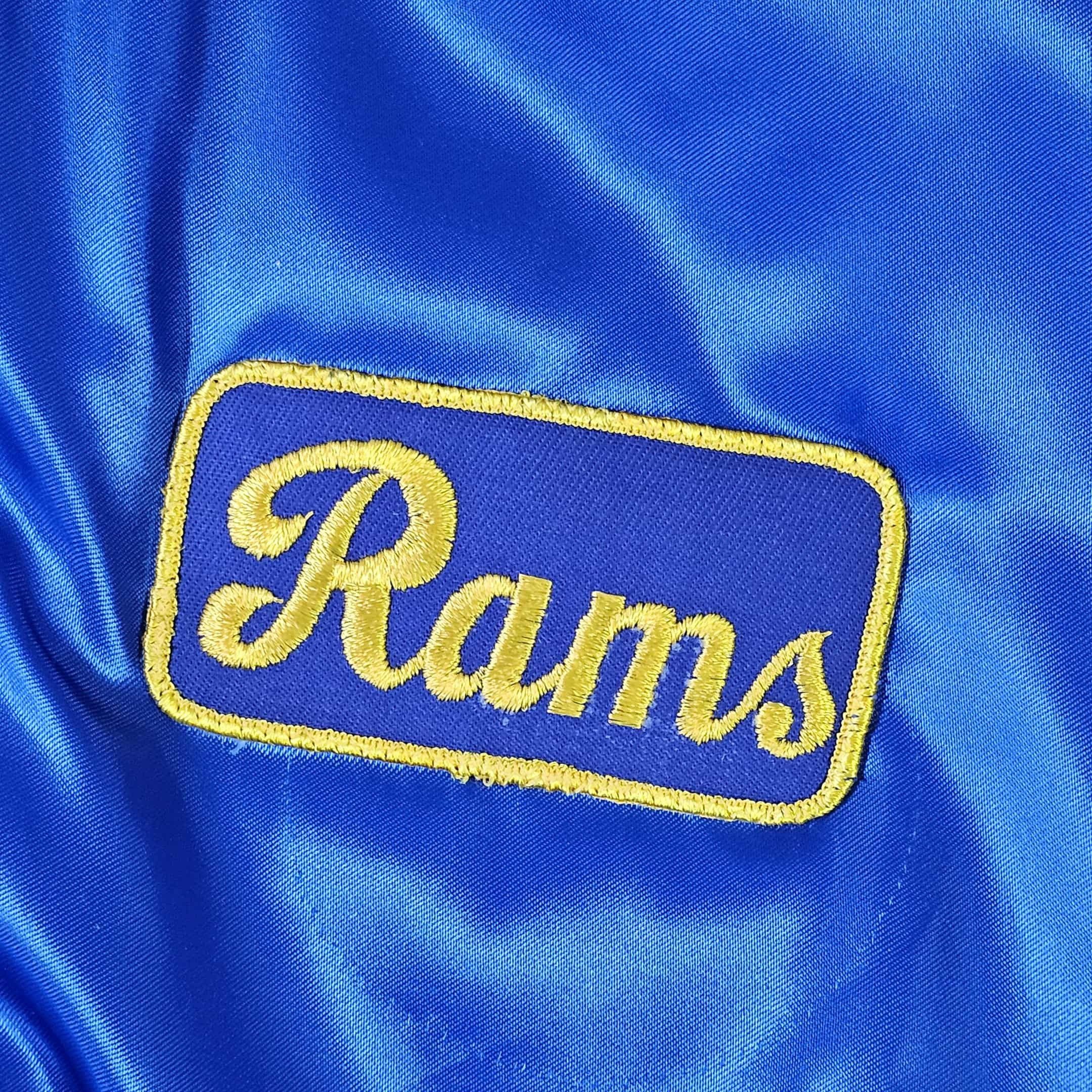 NFL Los Angeles Rams Vintage 90s Satin LA Bomber Jacket Size US XL / EU 56 / 4 - 4 Thumbnail