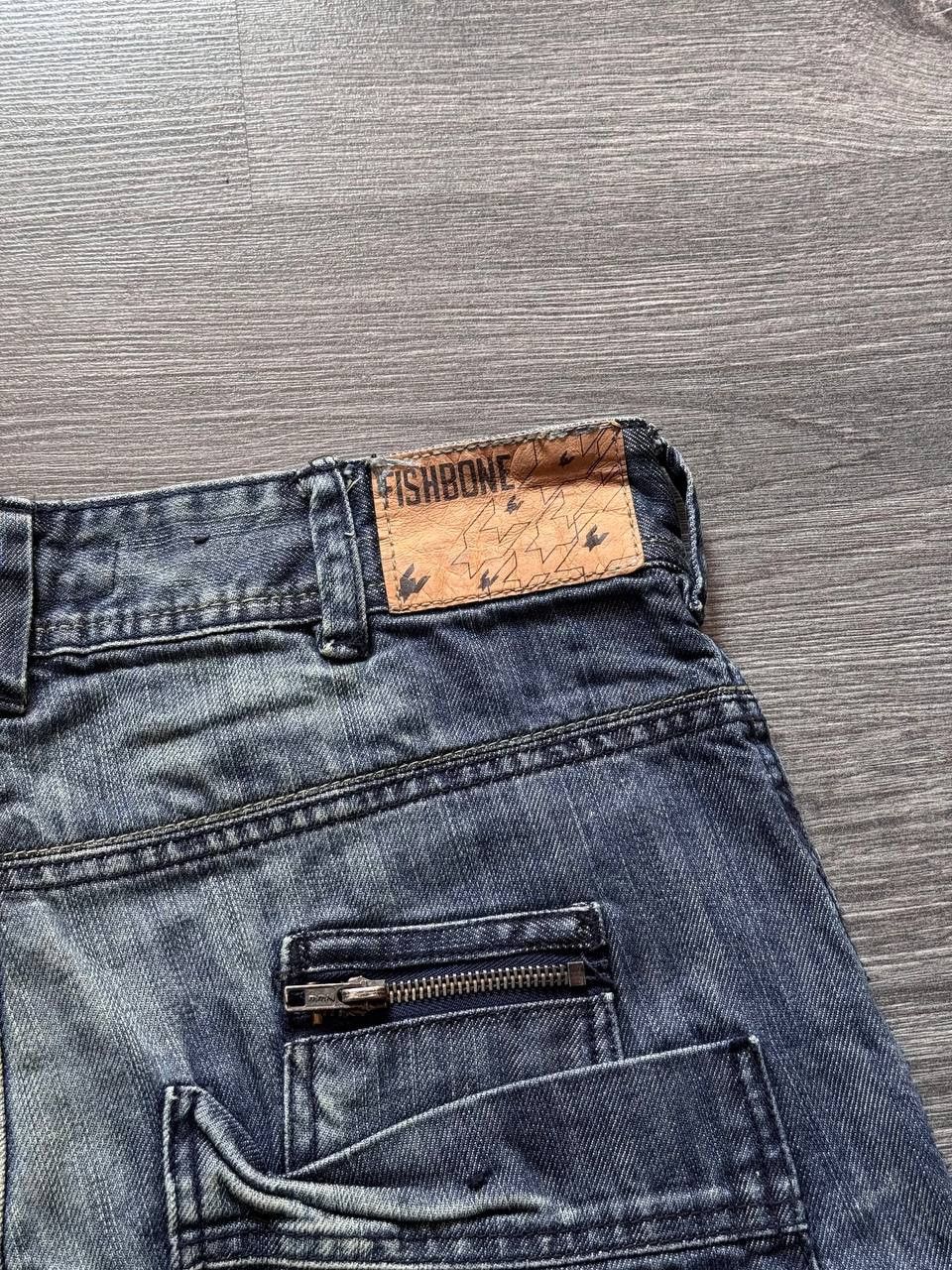 Ecko Unltd. Vintage Fishbone denim long shorts rap y2k Size US 30 / EU 46 - 4 Thumbnail