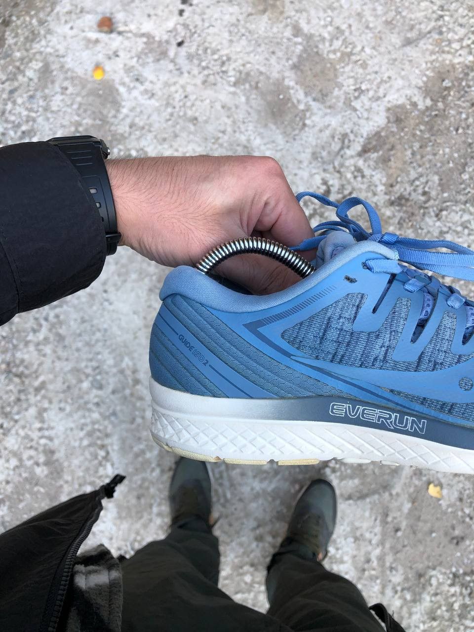 Saucony × Vintage VERY RARE SAUCONY GUIDE ISO 2 RUNNING SNEAKERS JAPAN STYLE Size US 10 / IT 40 - 3 Thumbnail