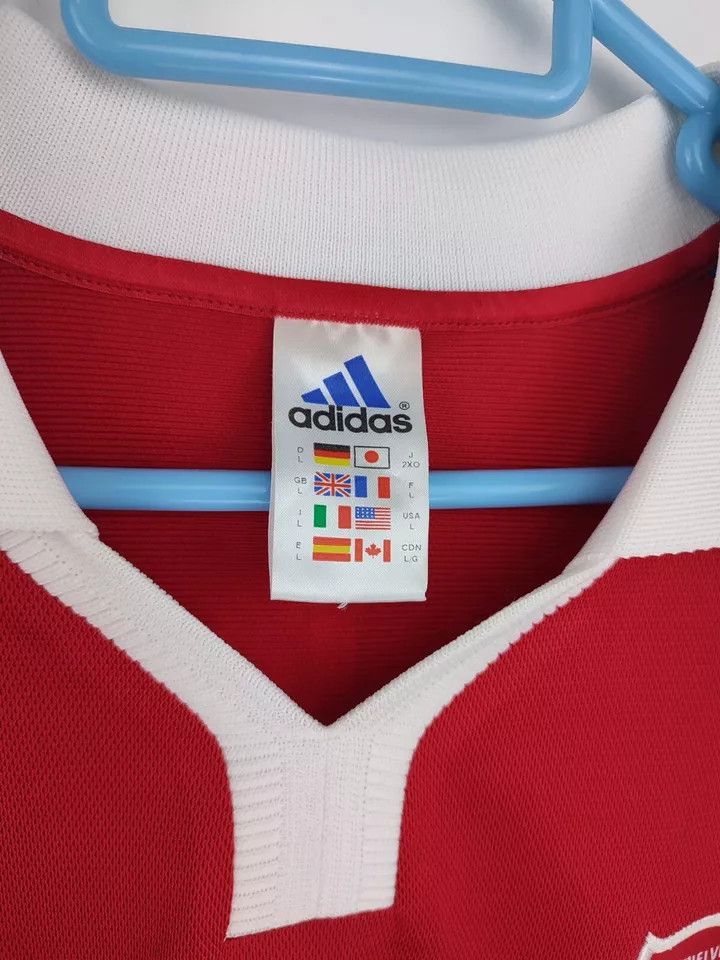 Adidas Spvgg Unterhaching home 2000-02 #8 LEXA Matchworn FOOTBALL Size US L / EU 52-54 / 3 - 3 Thumbnail