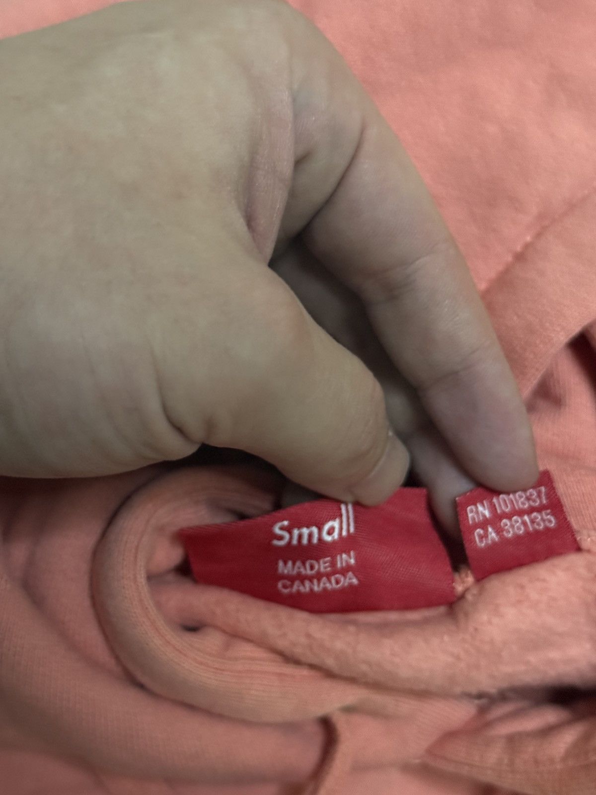 Supreme Supreme corner lable hooded sweatshirt hoodie Size US S / EU 44-46 / 1 - 4 Thumbnail