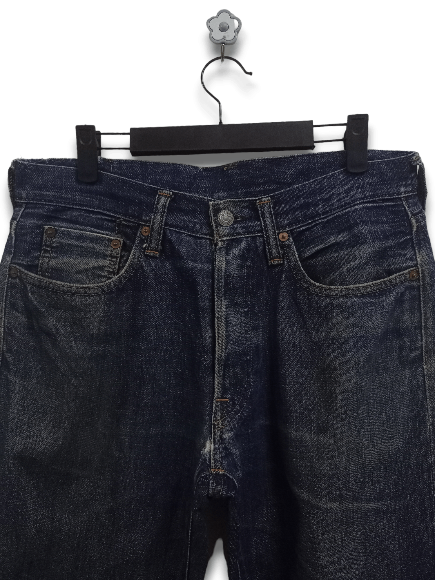 Studio D'Artisan Vintage Studio D'Artisan Japanese Selvedge Baggy Style Jeans Size US 32 / EU 48 - 4 Thumbnail