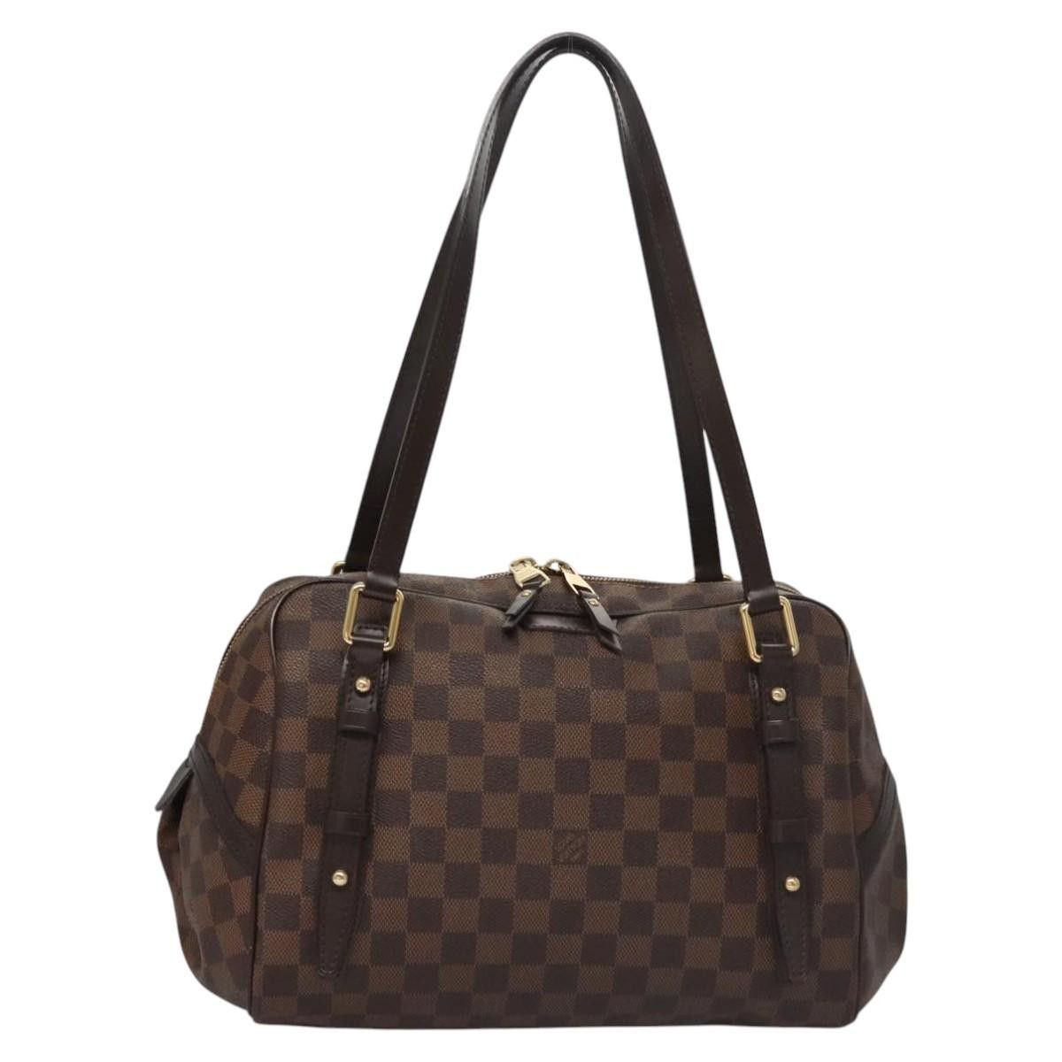 Louis Vuitton Rivington Brown Canvas Shoulder Bag (Pre-Owned) Size ONE SIZE - 1 Thumbnail