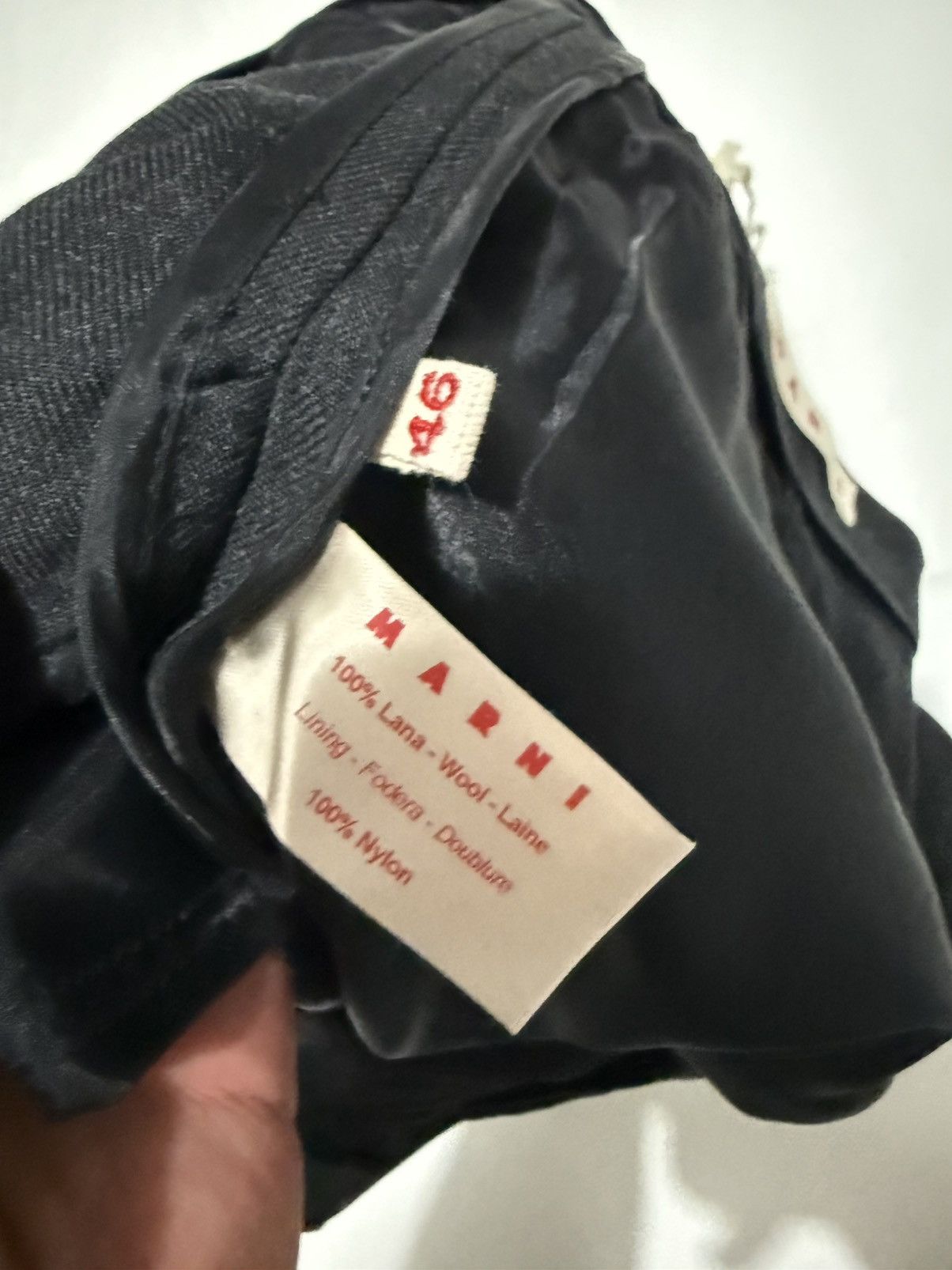Marni ***FINAL DROP***RARE 00s MARNI WOOL PLEATED SKIRT IT46 Size 32" / US 10 / IT 46 - 13 Thumbnail