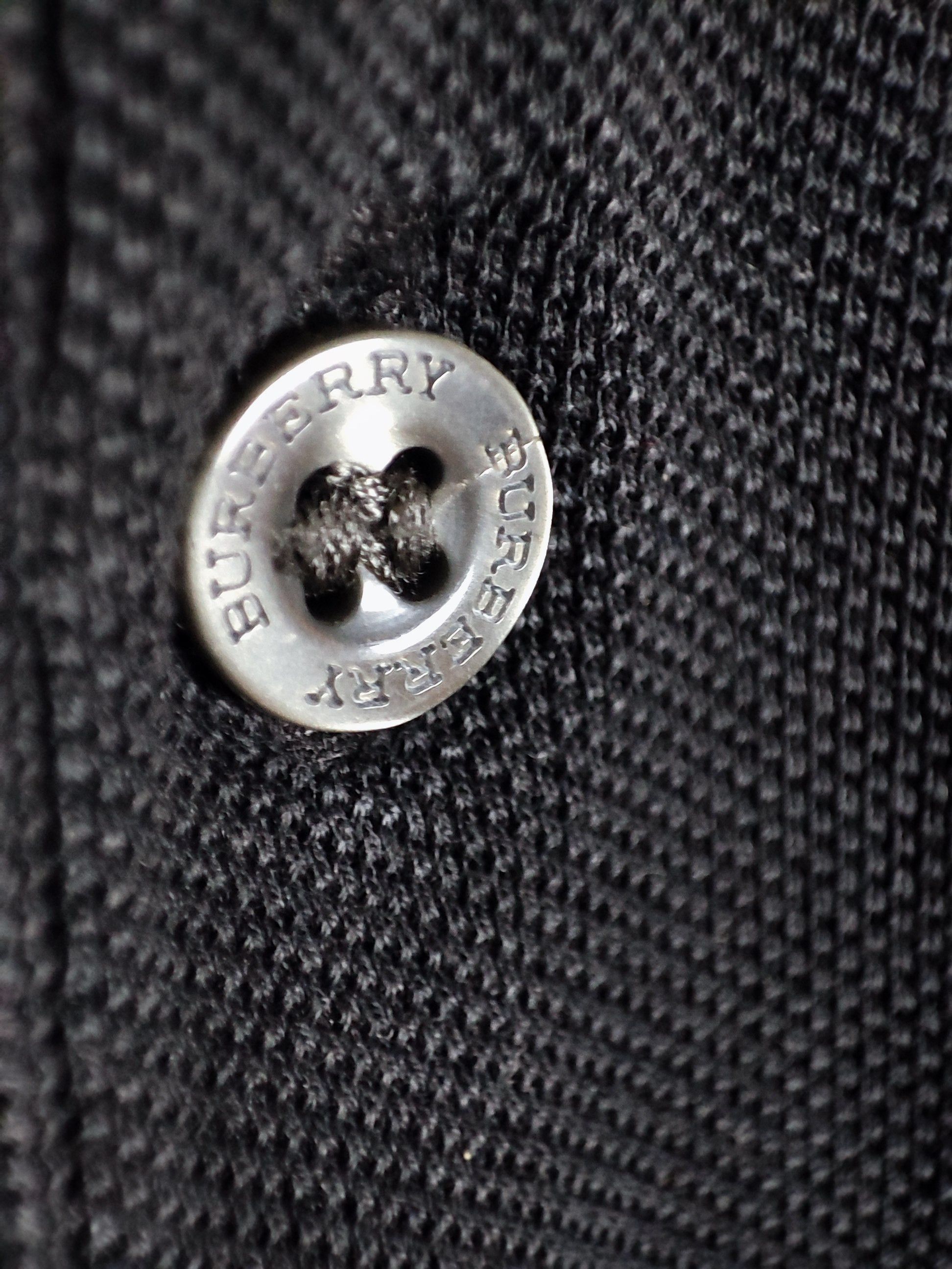 Burberry 🔥 Burberry Polo size L Black 🔥 Size US L / EU 52-54 / 3 - 5 Thumbnail