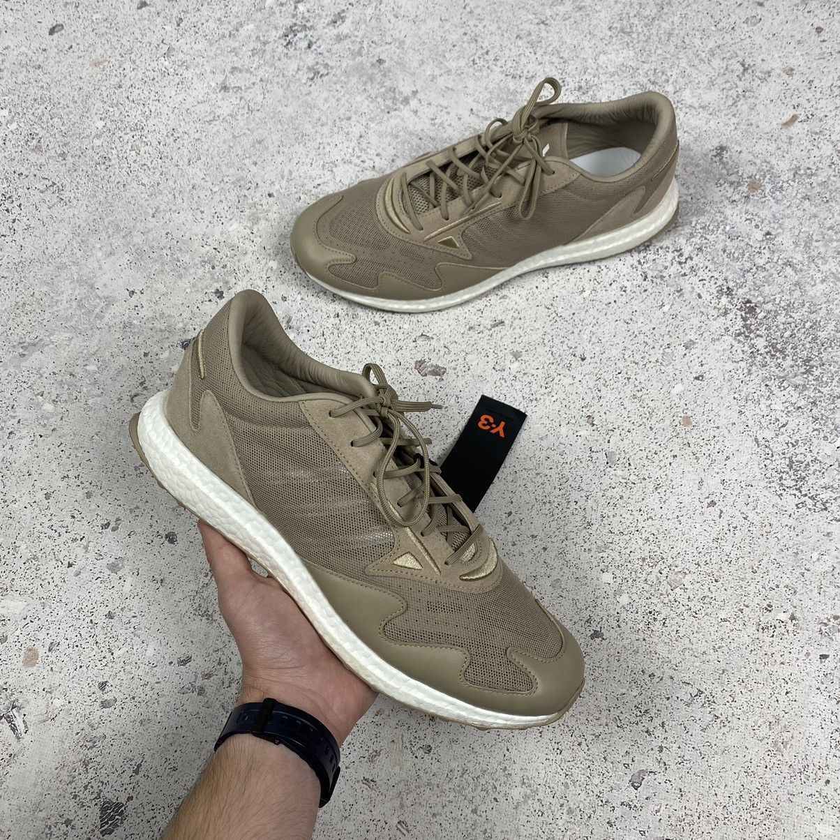 Japanese Brand Adidas Y-3 Yohji Yamamoto Rhisu Run Sneakers