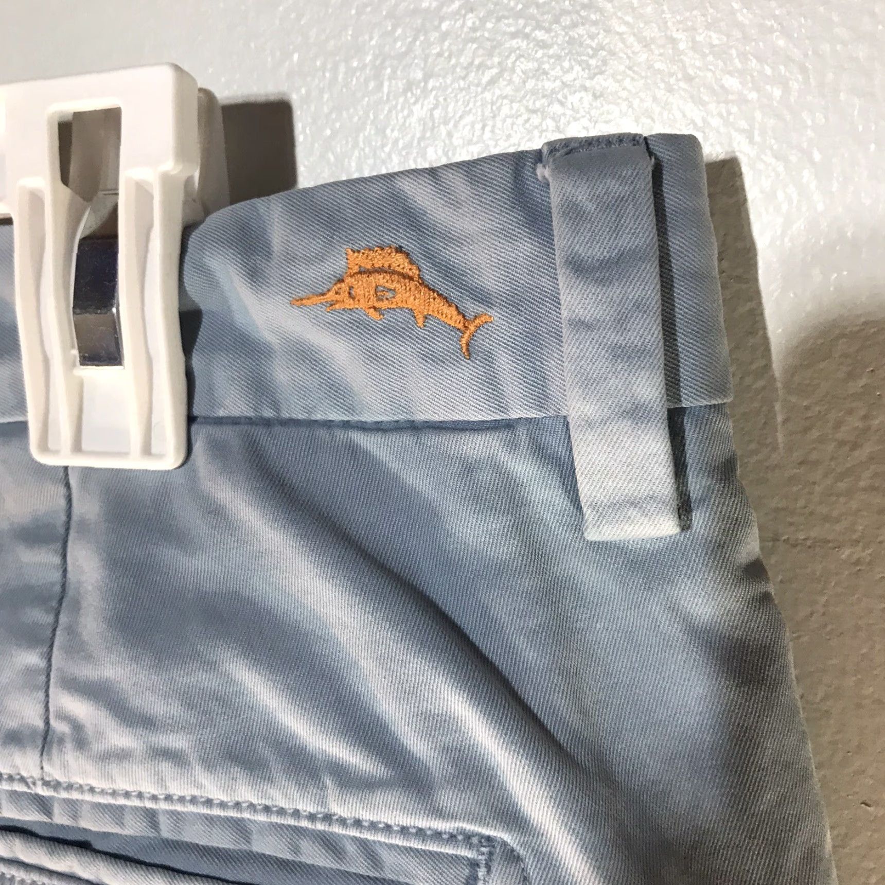 Tommy Bahama Tommy Bahama Blue Pima Cotton Pants 34x30 Casual Regular Fit Mens Size US 34 / EU 50 - 6 Thumbnail