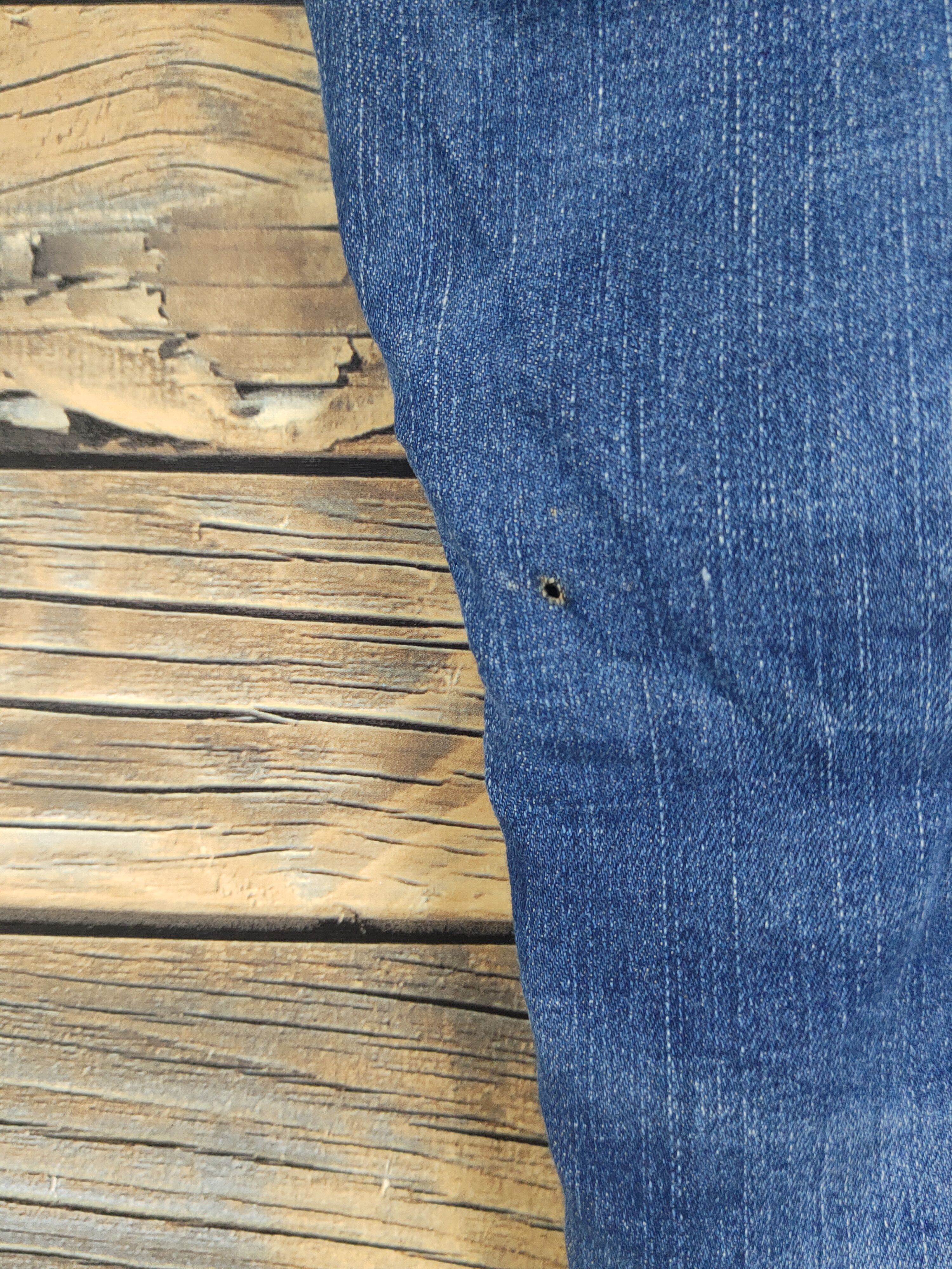 Japanese Brand I'z Frontier Dark Blue Distressed Ripped Jeans #W2008 Size US 30 / EU 46 - 15 Thumbnail