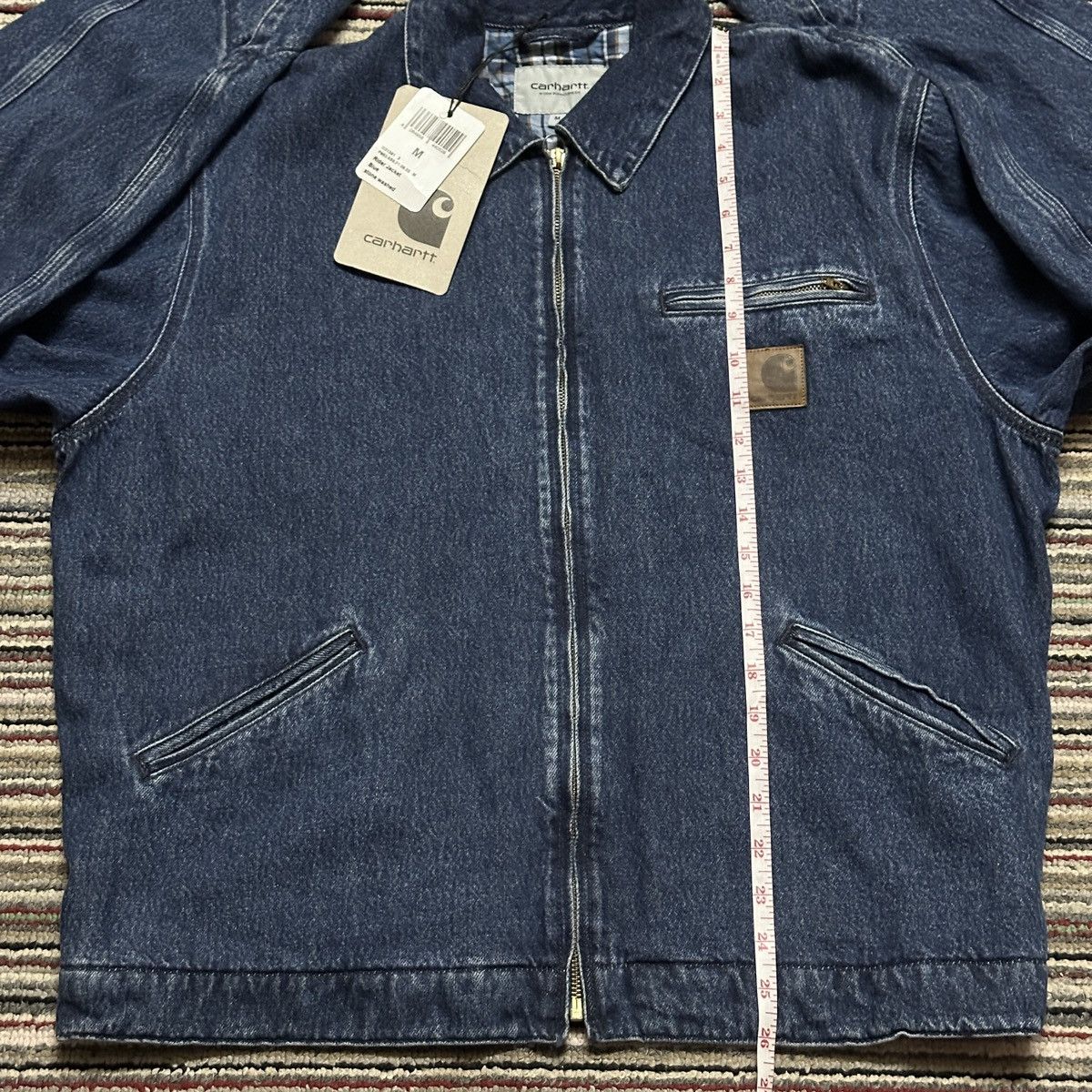 Carhartt Wip × Denim Jacket × Leather Jacket Carhartt WIP Rider 