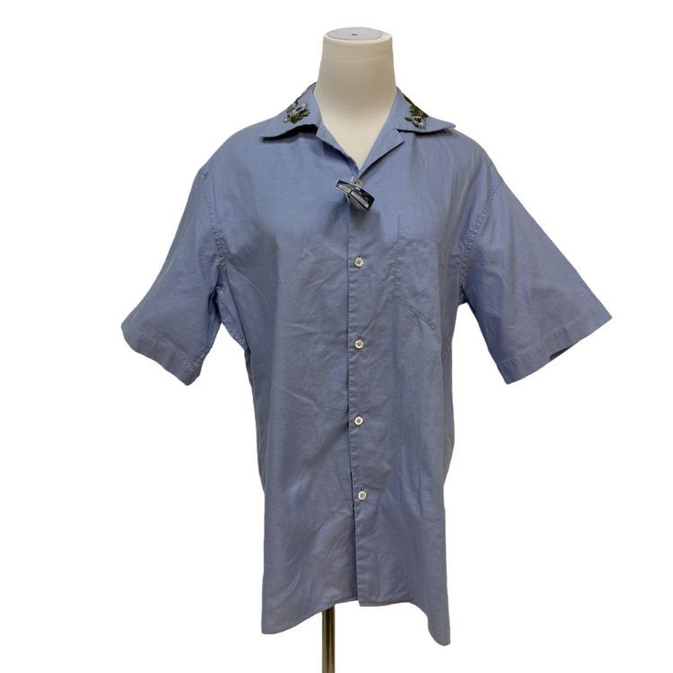 Gucci Gucci Floral Embroidered Button Up Shirt Size 48 Size US M / EU 48-50 / 2 - 1 Thumbnail