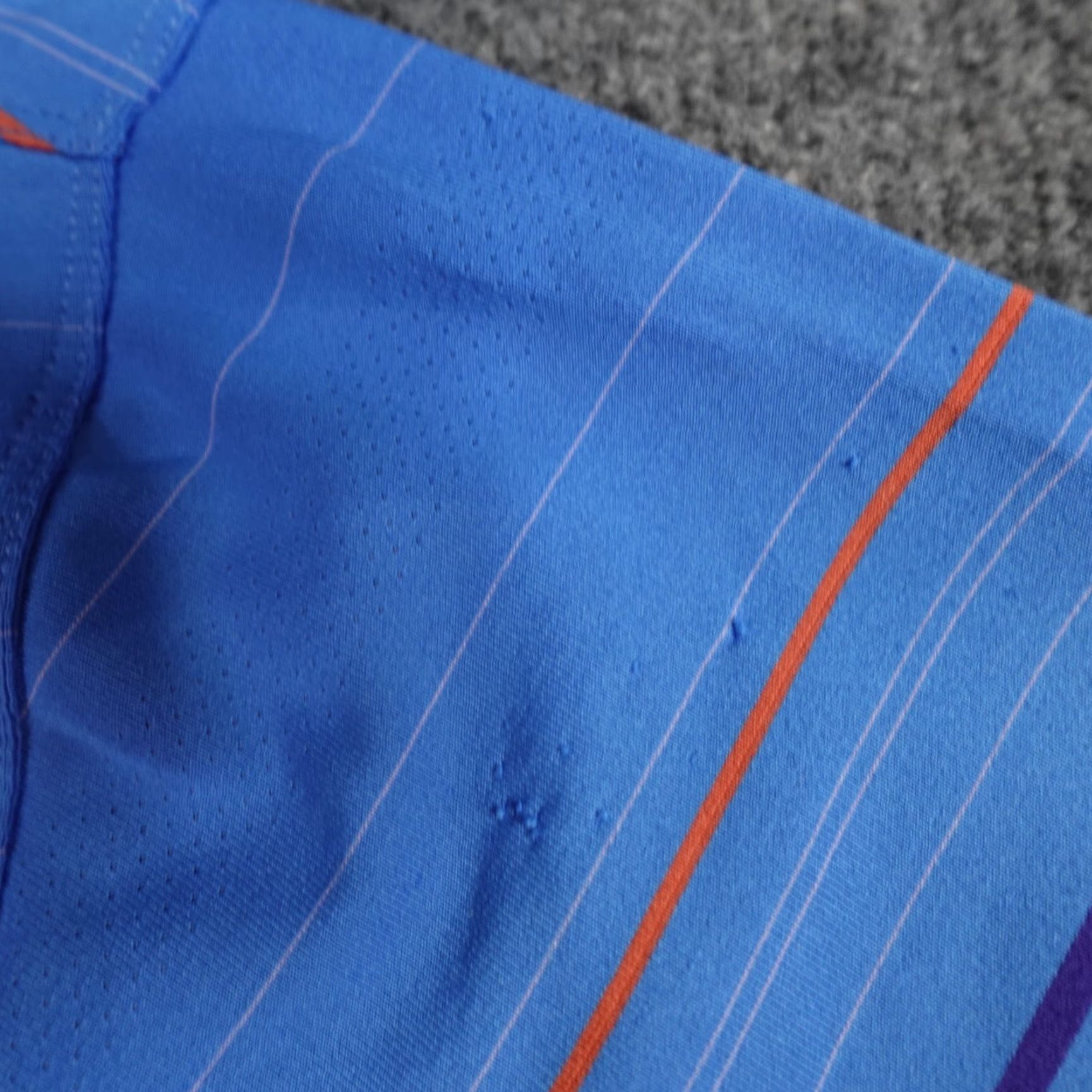 Nike Nike Mens Polo Shirt XL Blue Striped Embroidered Myrtlewood Golf Club Size US XL / EU 56 / 4 - 3 Thumbnail