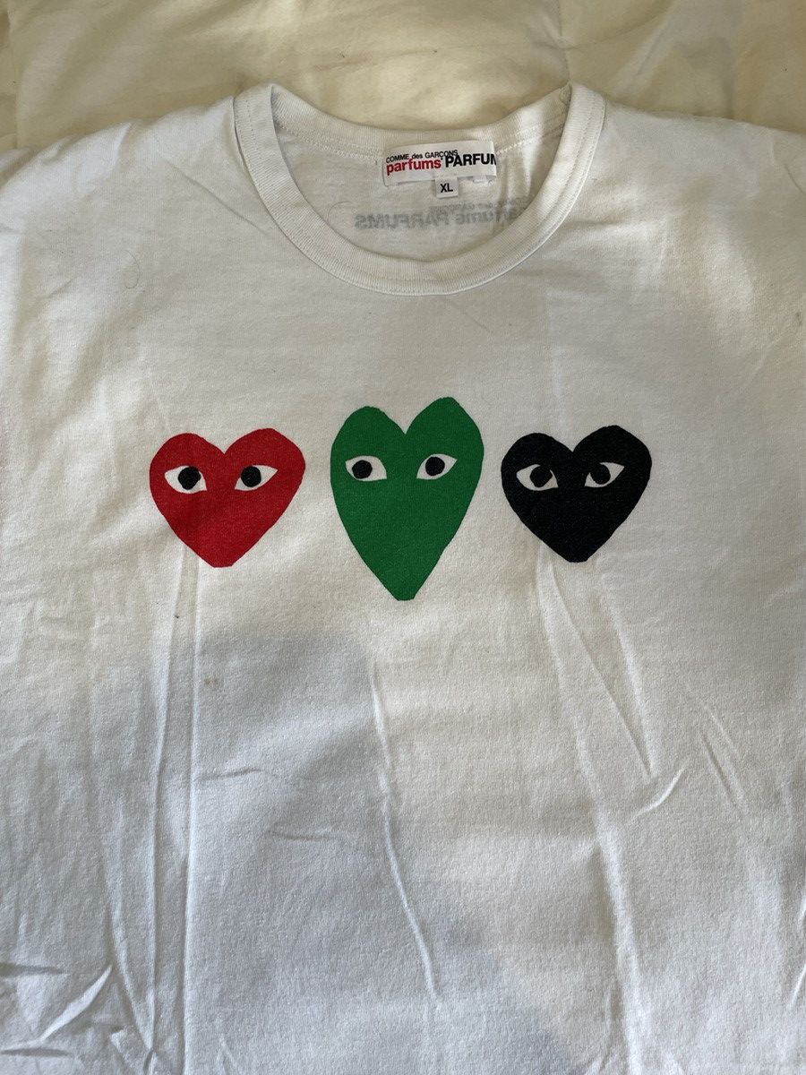 Comme des Garcons CDG Parfum Tee Colored Sleeve Size US L / EU 52-54 / 3 - 1 Thumbnail
