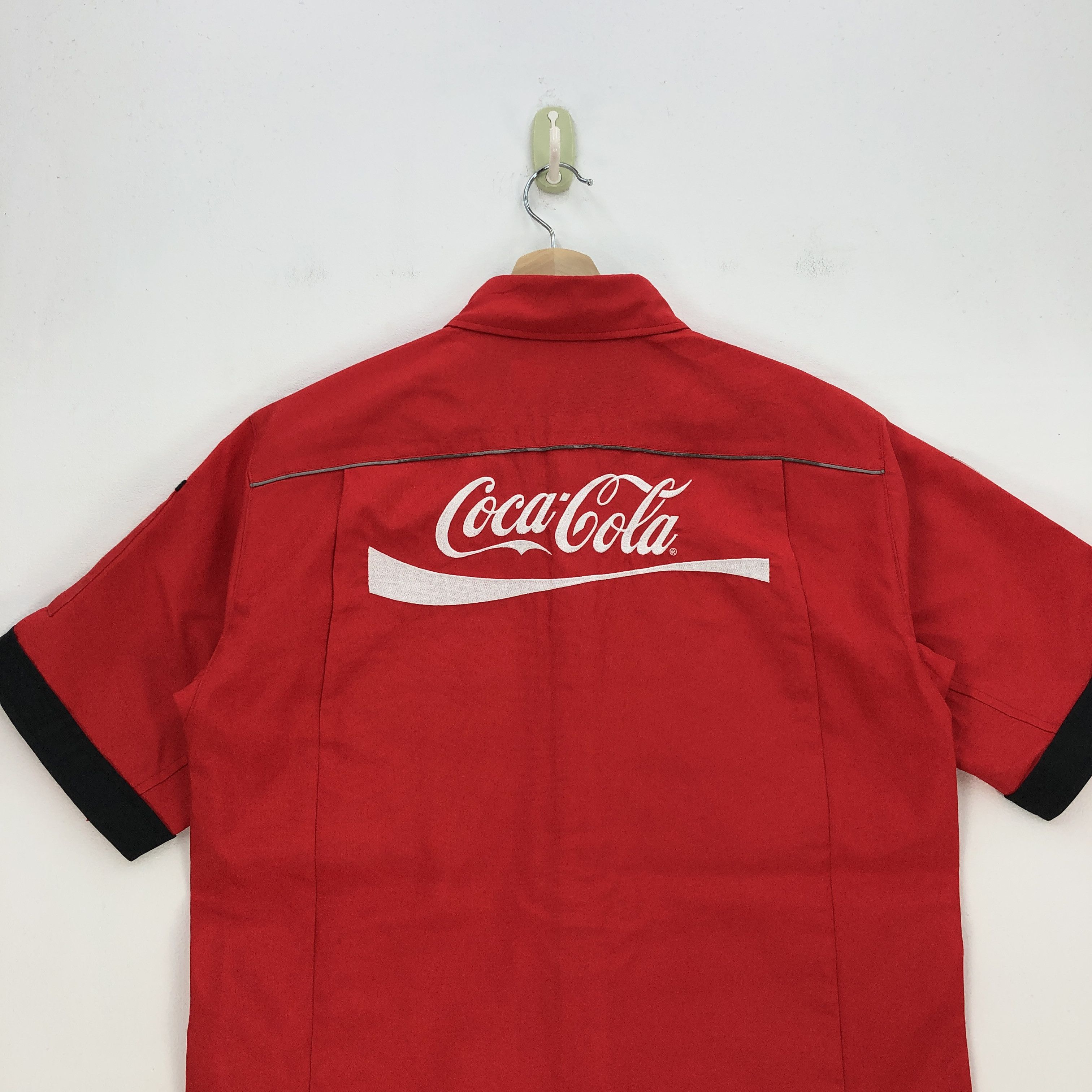 Coca Cola Vintage Coca Cola Shirt COKE Button Ups Shirt Size US M / EU 48-50 / 2 - 5 Thumbnail