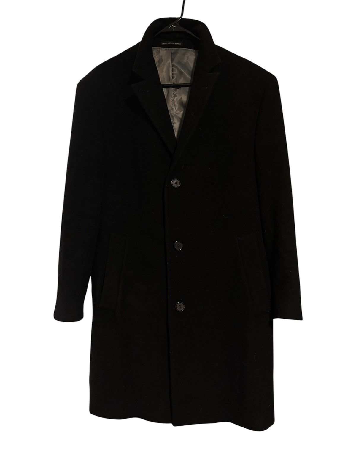 Vintage Vintage Black Cotton Blazer Size 40L - 1 Thumbnail