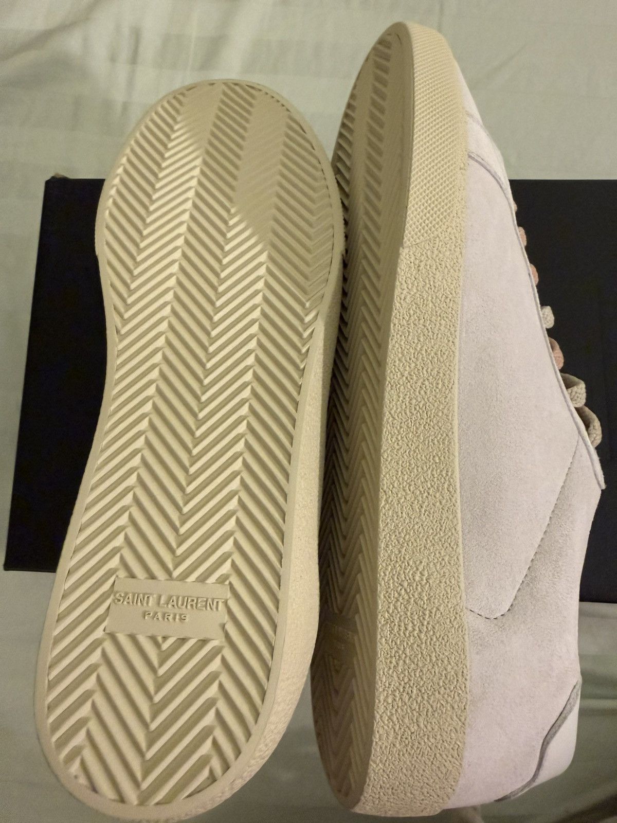 Saint Laurent Paris Saint Laurent SL-06 Court Suede Sneaker 44 Size US 11 / EU 44 - 5 Thumbnail