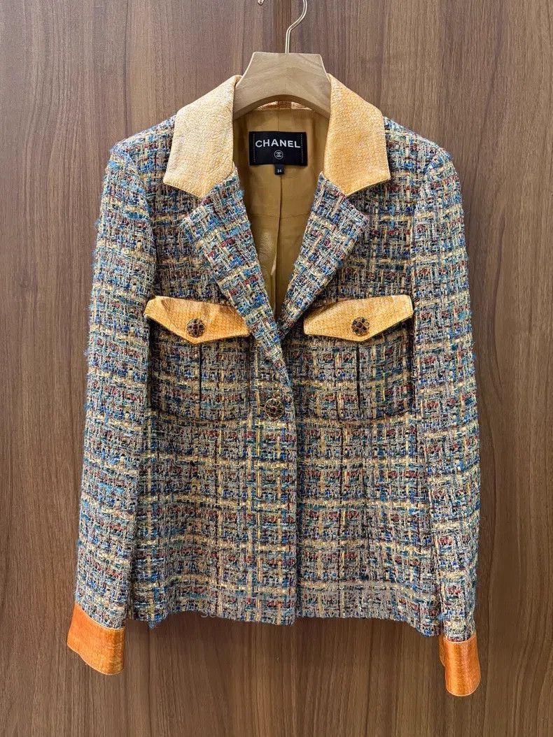 Chanel Chanel Tweed coat Size XXS / US 00 / IT 34 - 1 Thumbnail