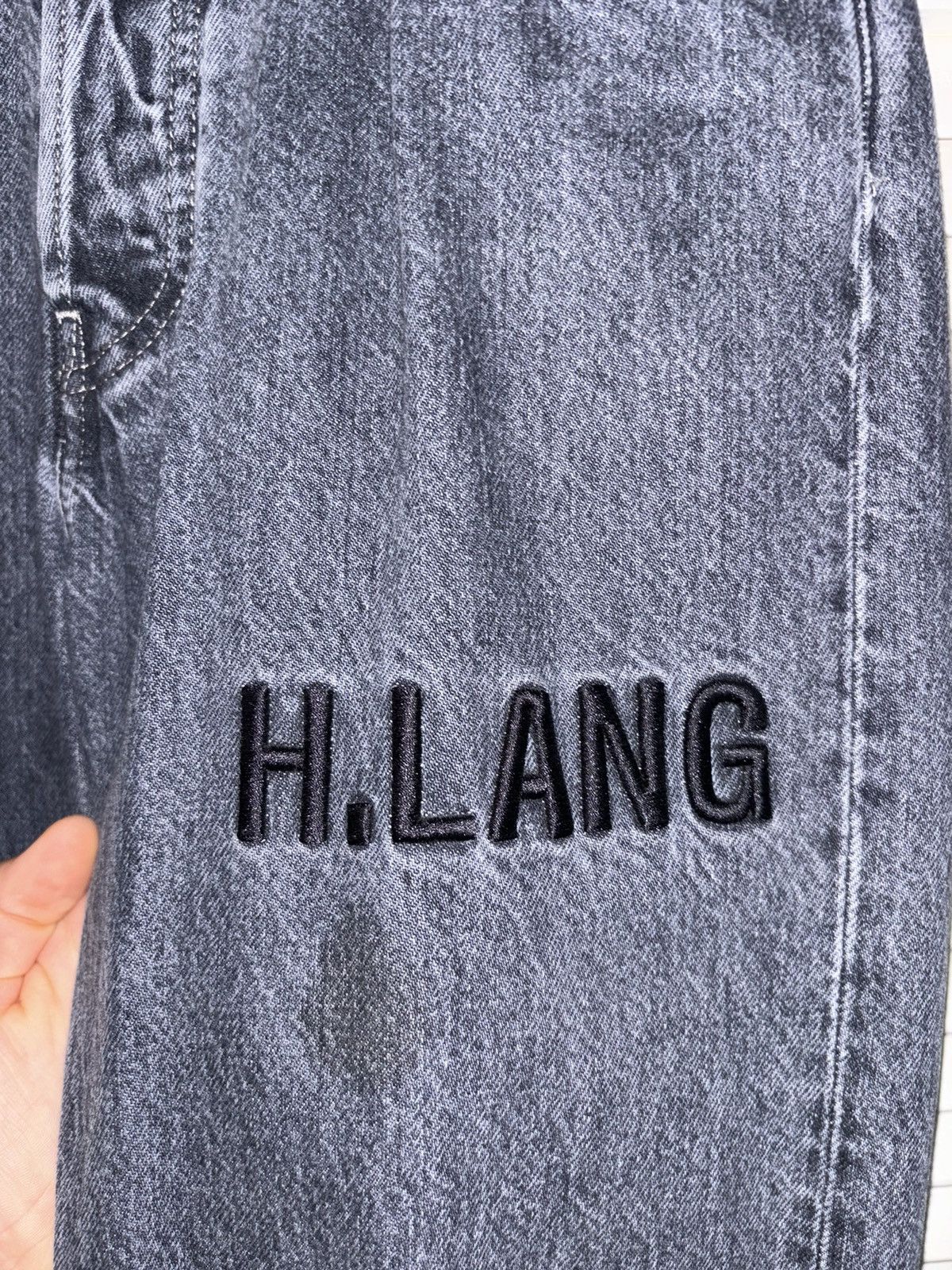 Helmut Lang Helmut lang stone washed black denim jeans 29 x 35 Size US 29 - 3 Thumbnail