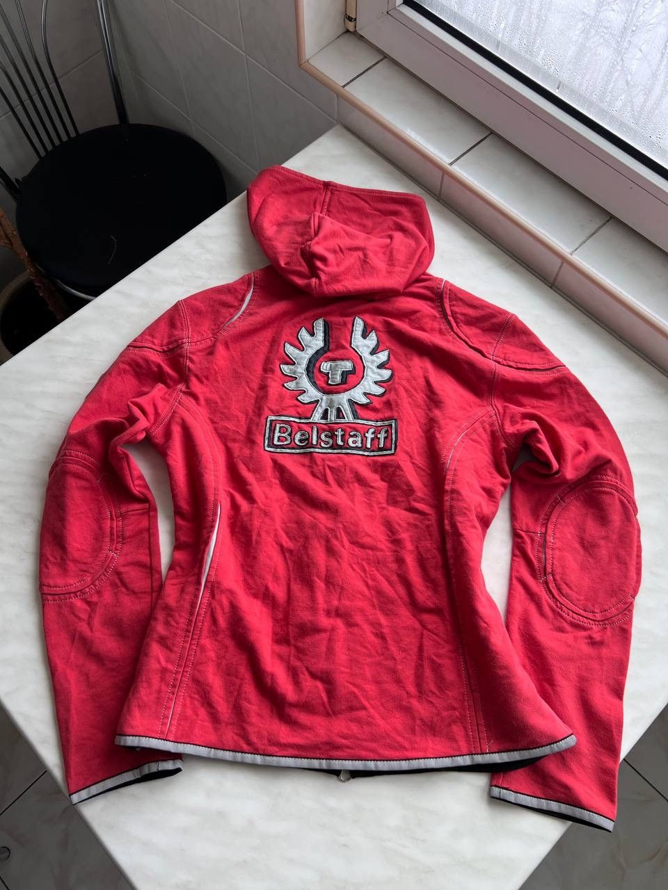 Belstaff Vintage Belstaff Zip Hoodie Y2K Baby Doll Biker Style 2000’s Size S / US 4 / IT 40 - 1 Thumbnail