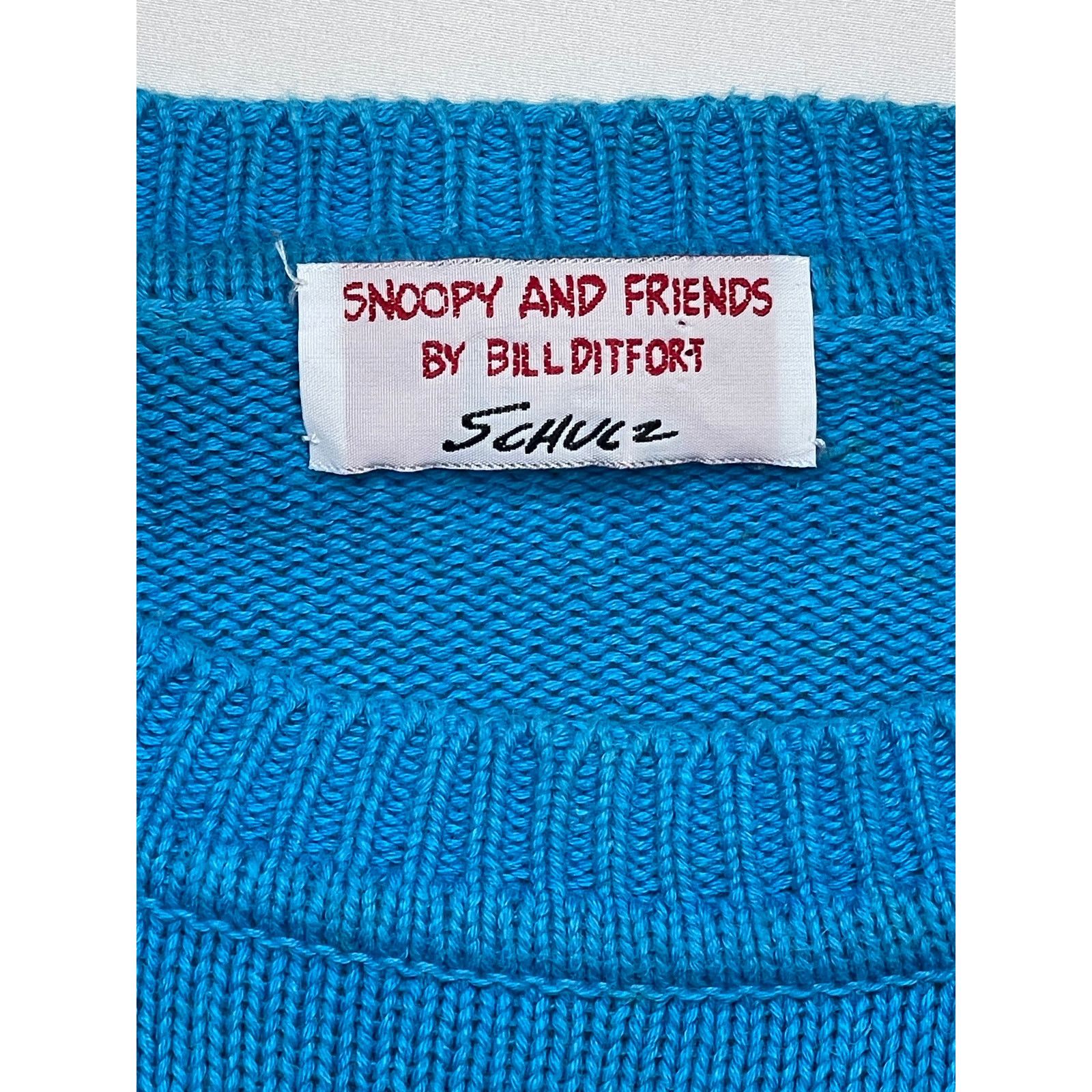 Other 80’s 90’s Snoopy and Friends by Bill Ditfort Schulz Sweater Size US L / EU 52-54 / 3 - 5 Thumbnail